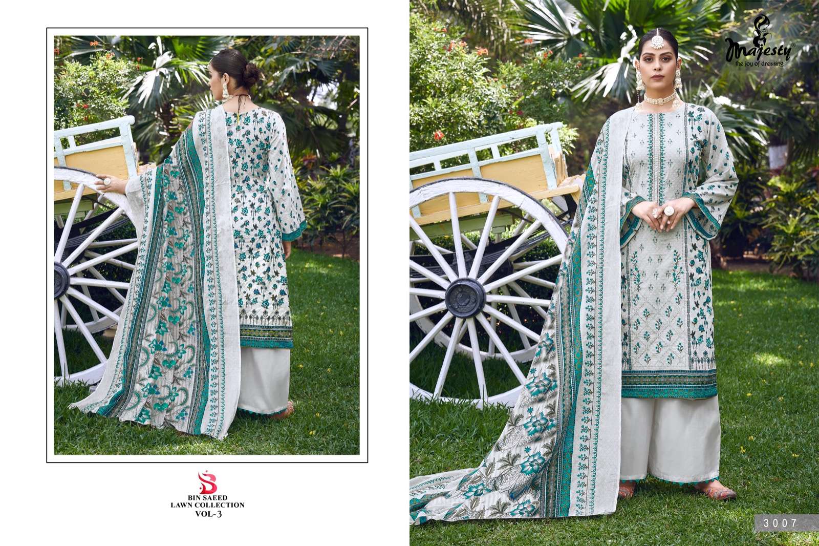 MAJESTY BIN SAEED LAWN COLLECTION VOL 3 