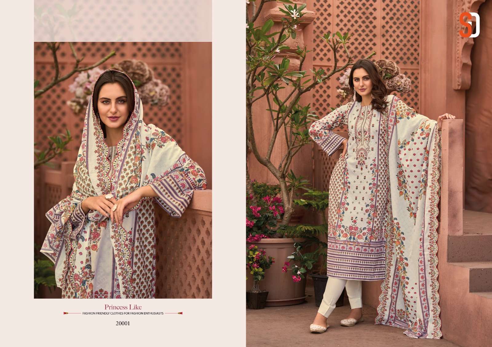 SHARADDHA DESIGNER BIN SAEED LAWN COLLECTION VOL 2 