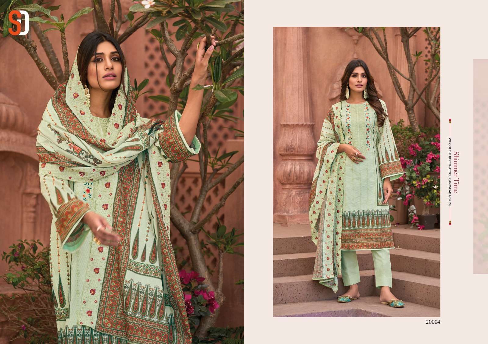 SHARADDHA DESIGNER BIN SAEED LAWN COLLECTION VOL 2 