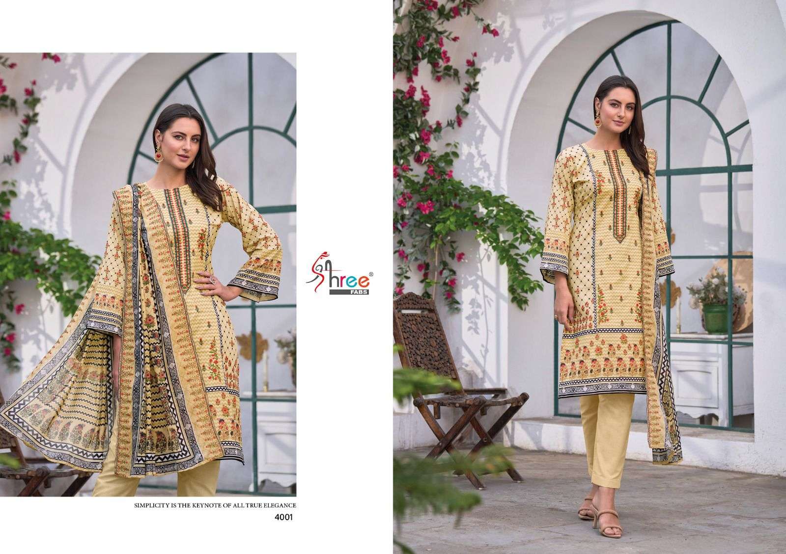 SHREE FABS BIN SAEED LAWN COLLECTION VOL 4