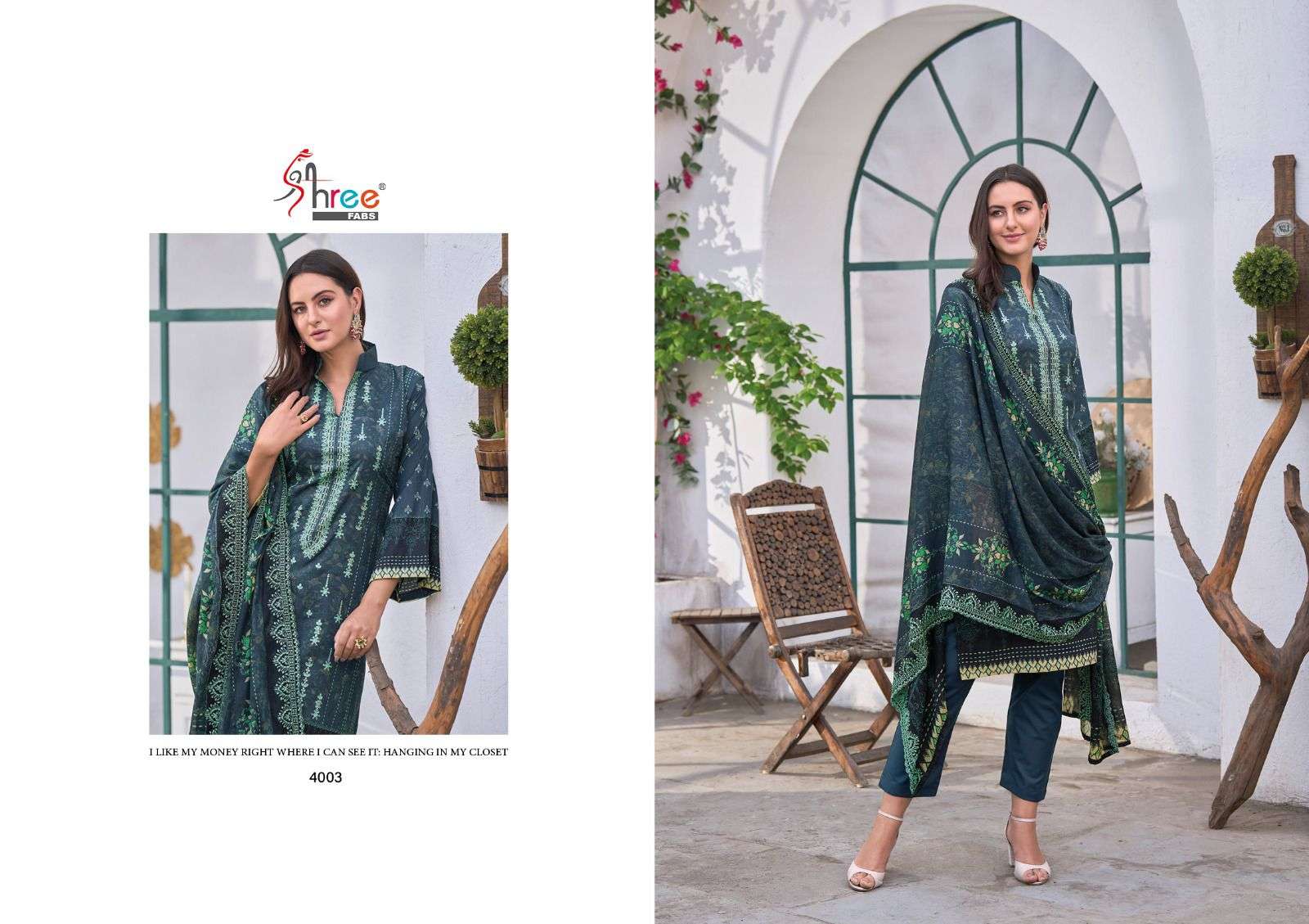 SHREE FABS BIN SAEED LAWN COLLECTION VOL 4