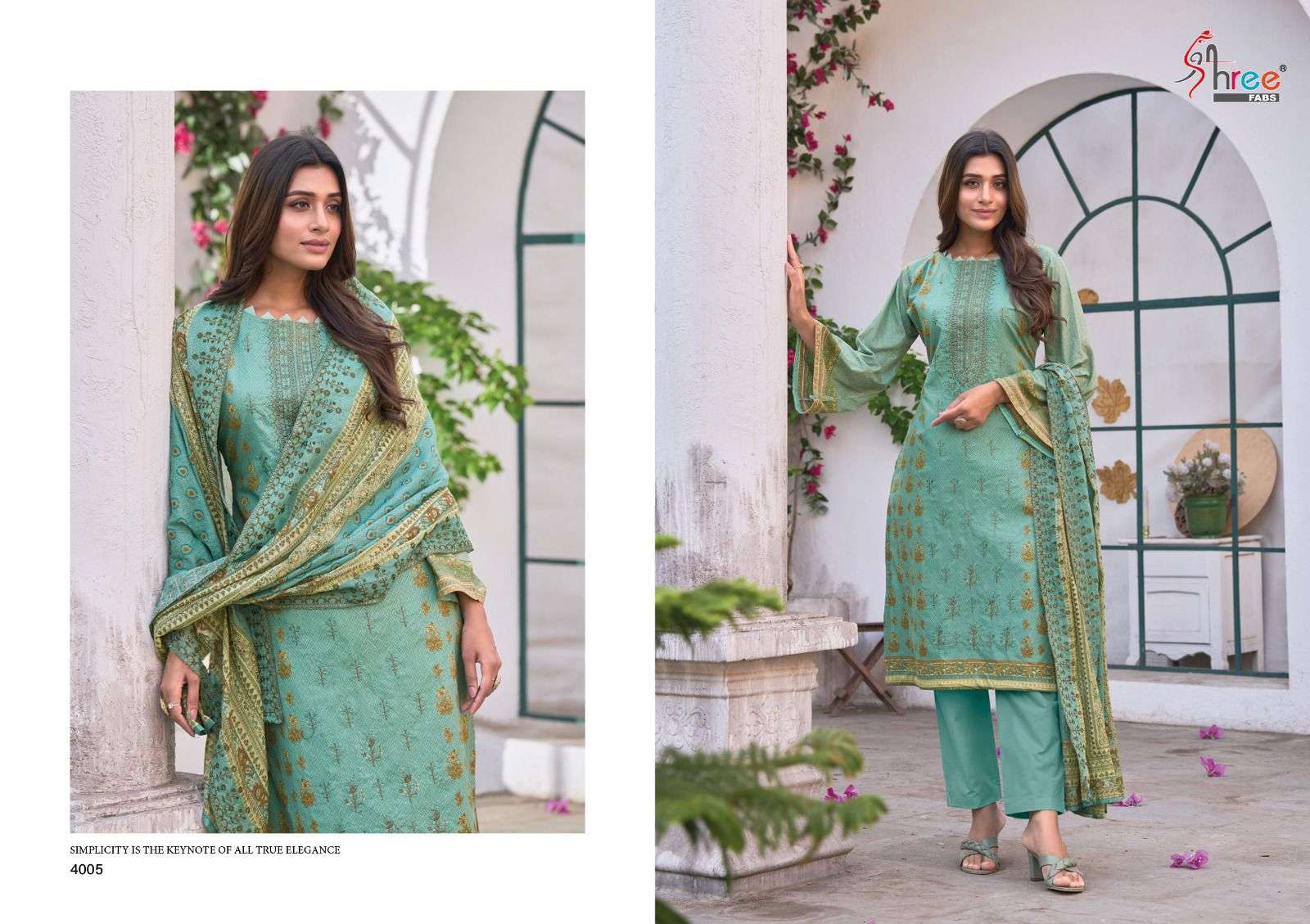 SHREE FABS BIN SAEED LAWN COLLECTION VOL 4