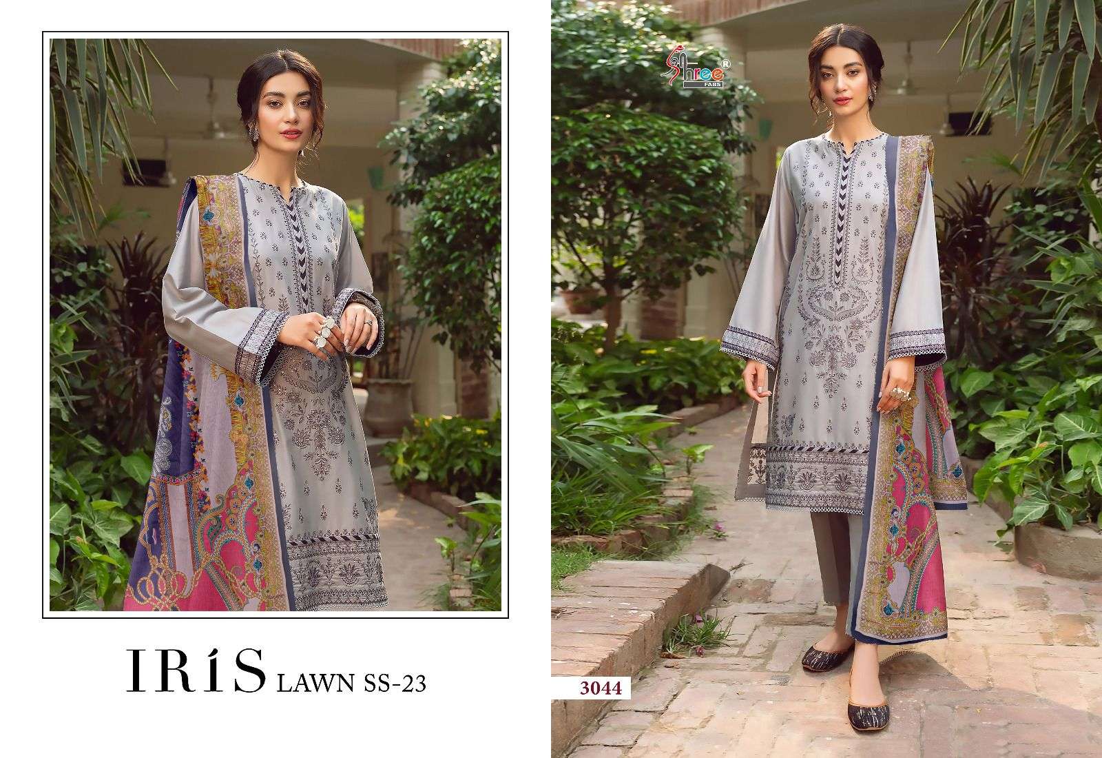 SHREE FABS IRIS LAWN SS 23