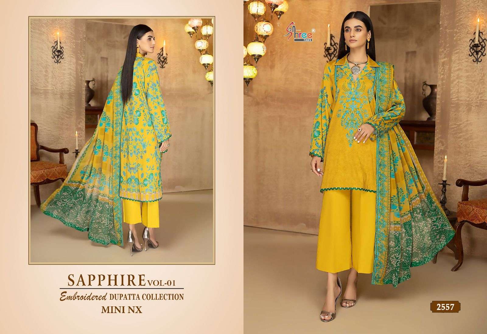 SHREE FABS SAPPHIRE VOL 1 MINI NX