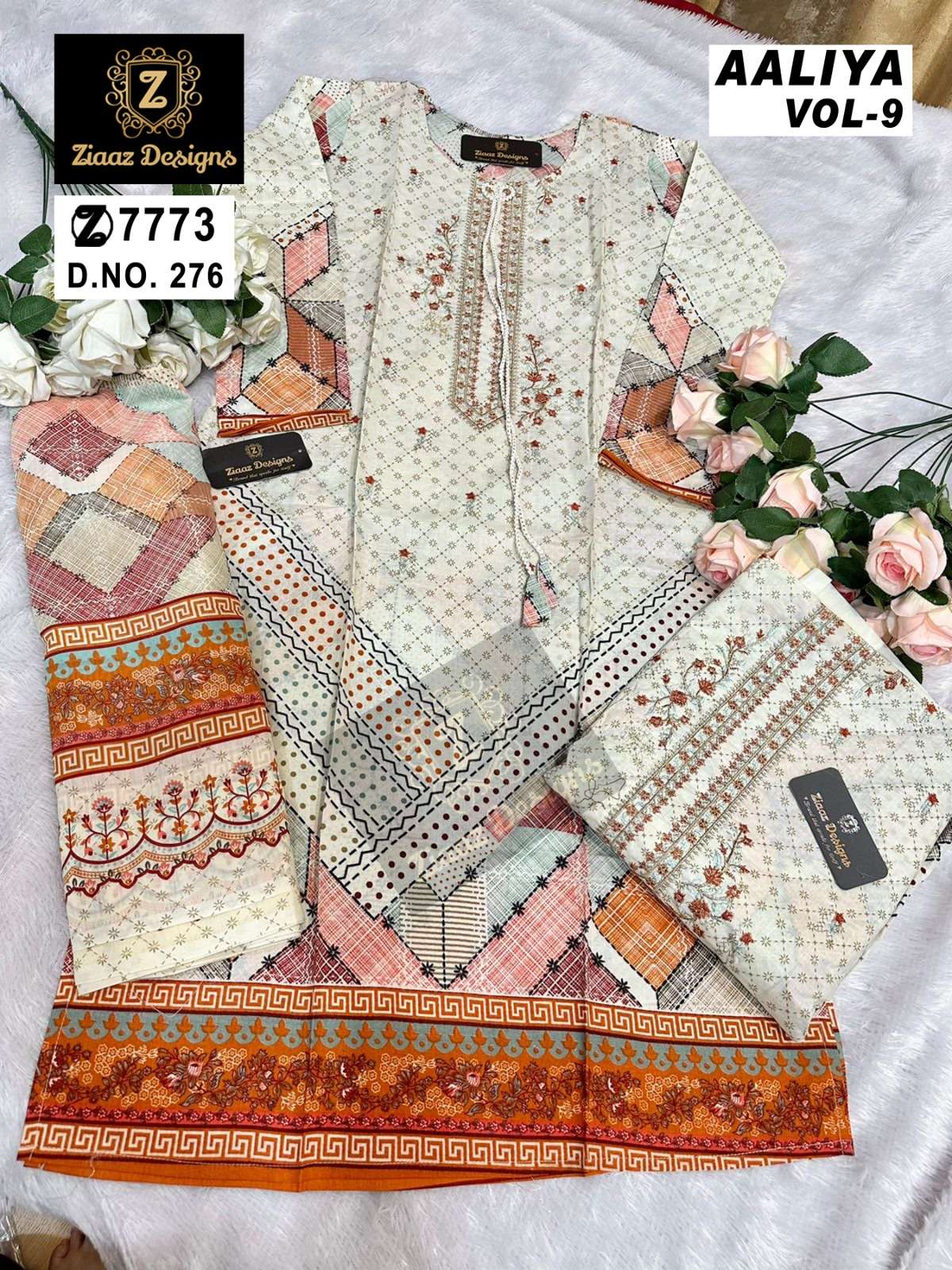 ZIAAZ DESIGNS AALIYA VOL 9