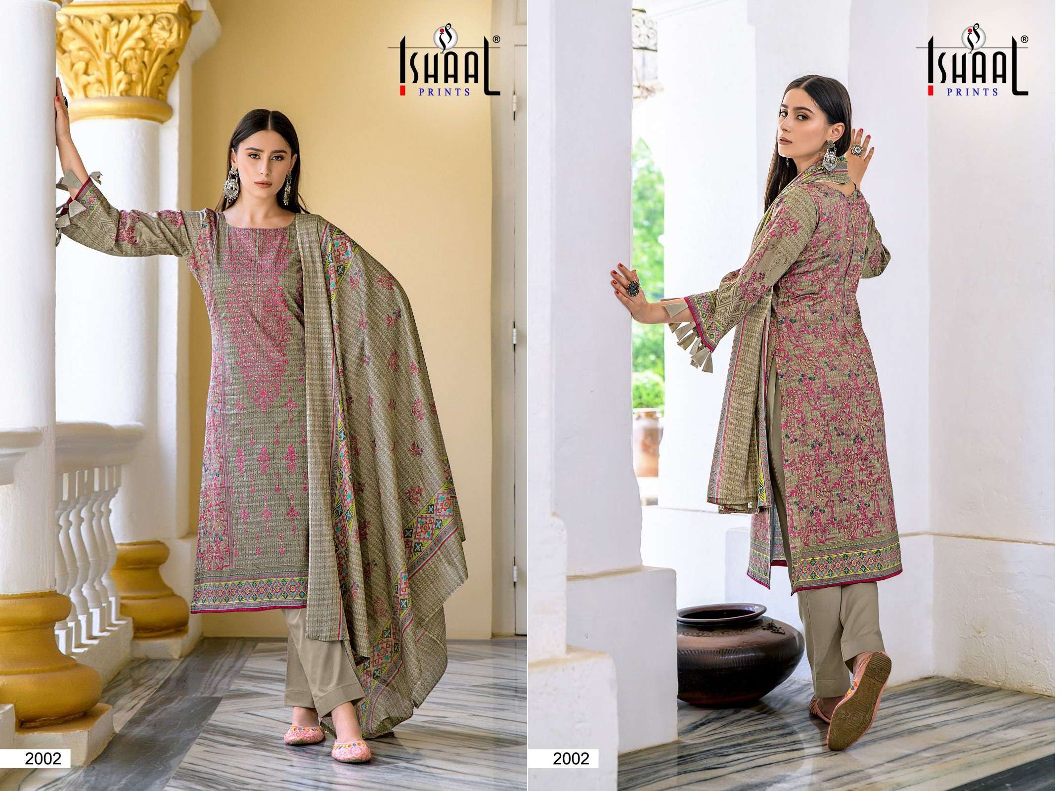 ISHAAL PRINTS EMBROIDERED LAWN VOL 2