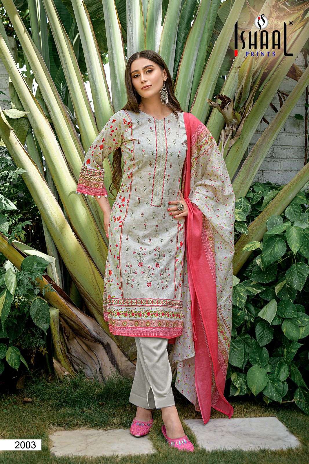 ISHAAL PRINTS EMBROIDERED LAWN VOL 2