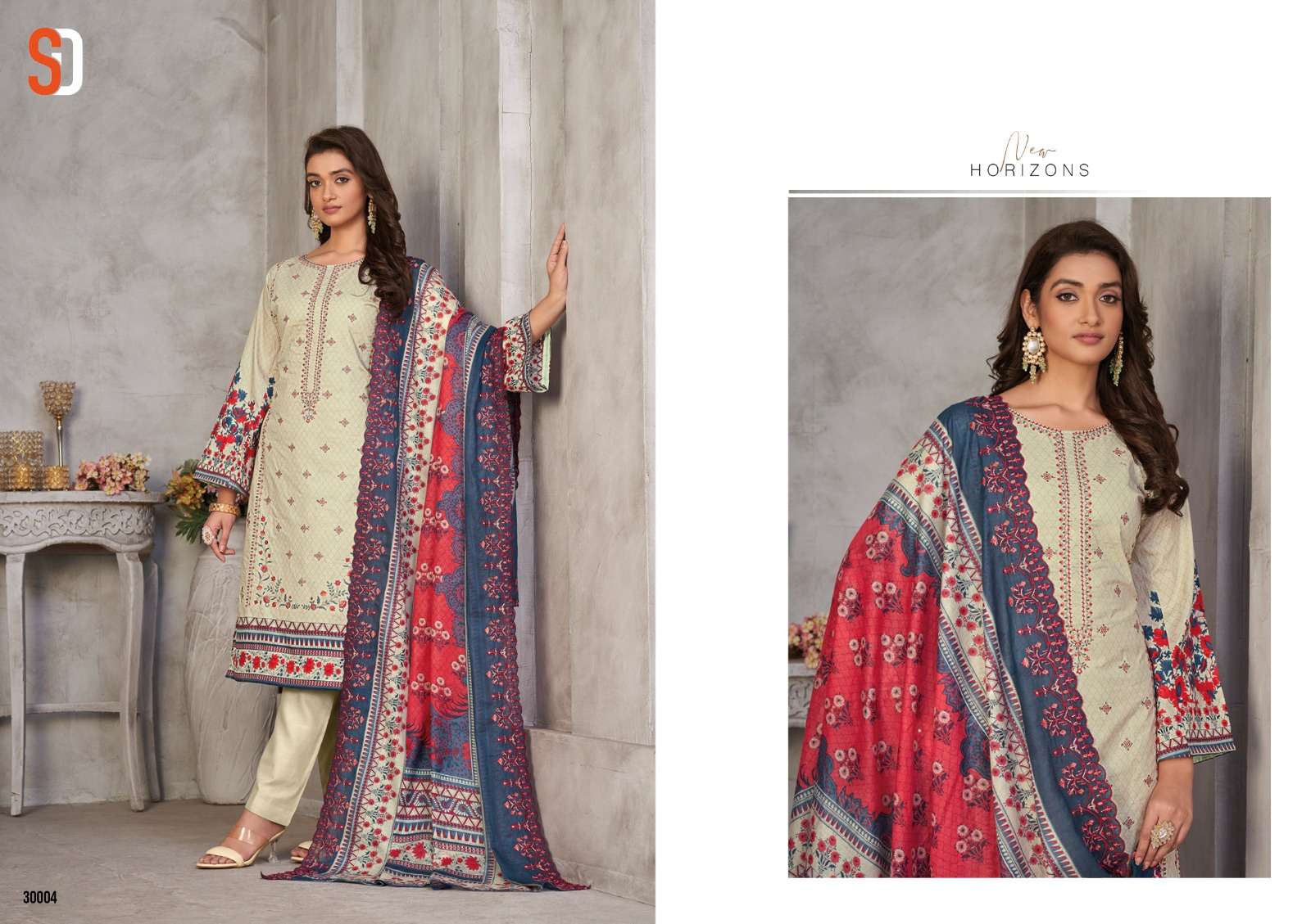 SHARADDHA DESIGNER BIN SAEED LAWN COLLECTION VOL 3