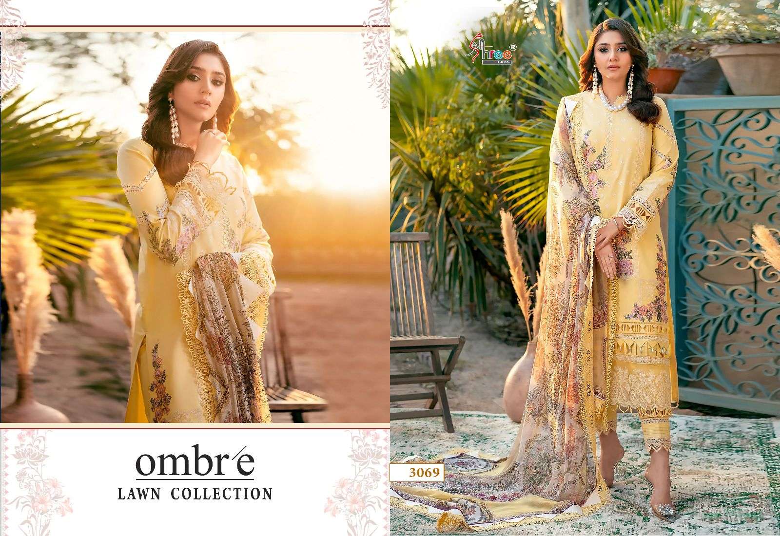 SHREE FABS OMBRE LAWN COLLECTION