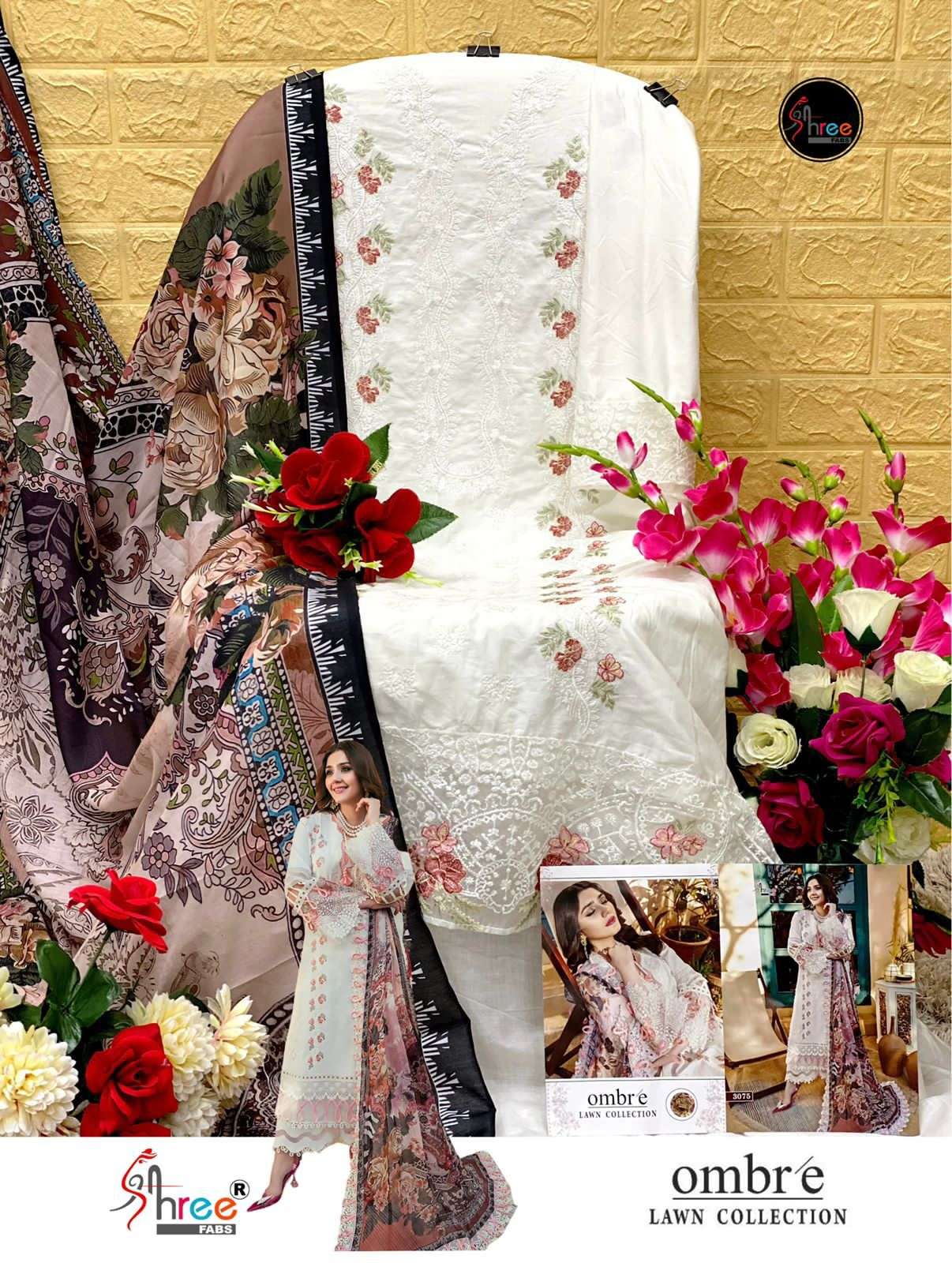 SHREE FABS OMBRE LAWN COLLECTION