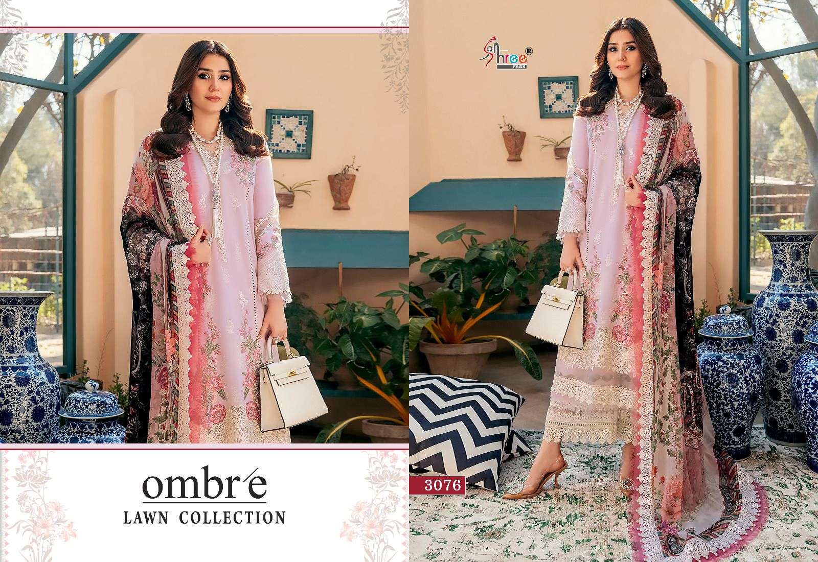 SHREE FABS OMBRE LAWN COLLECTION