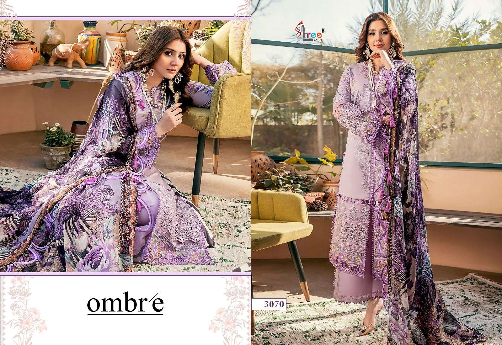 SHREE FABS OMBRE LAWN COLLECTION