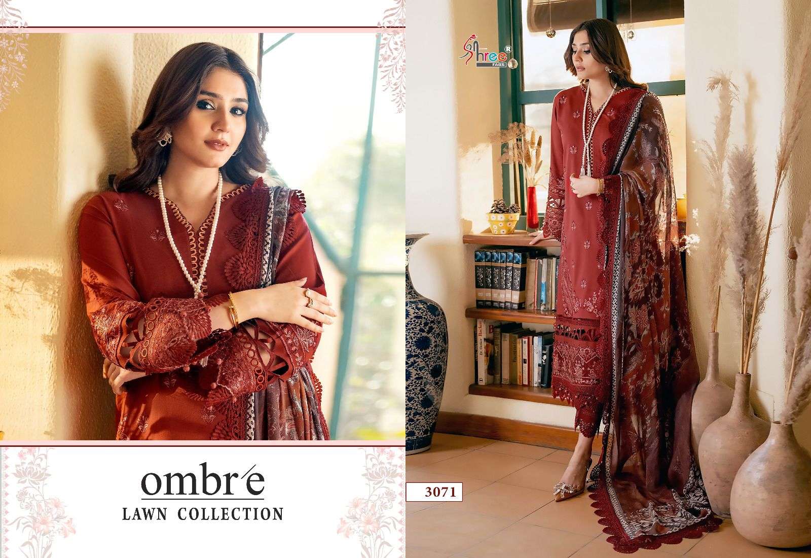 SHREE FABS OMBRE LAWN COLLECTION