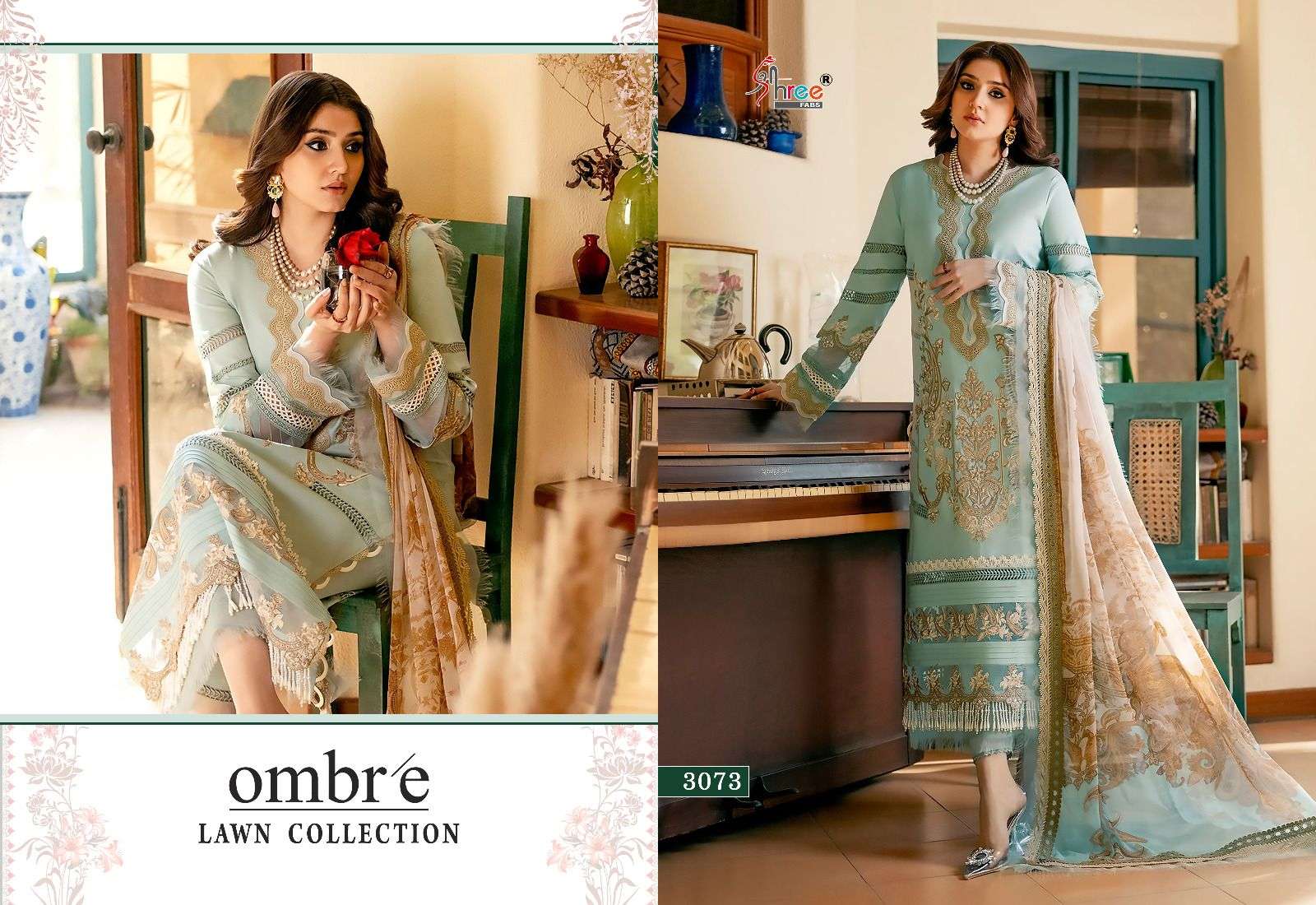 SHREE FABS OMBRE LAWN COLLECTION