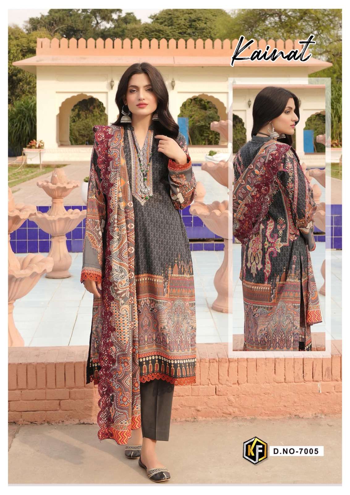 KEVAL FAB KAINAT LUXURY LAWN COLLECTION VOL 7 