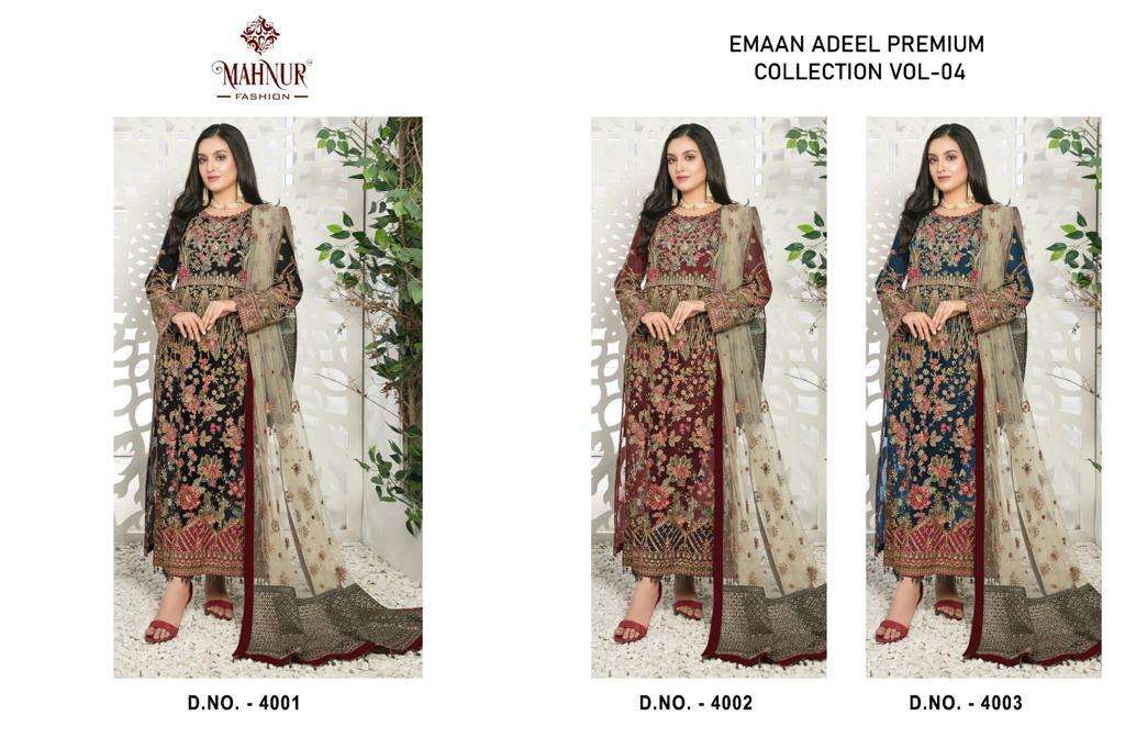 MAHNUR FASHION EMAAN ADEEL PREMIUM COLLECTION VOL 4 