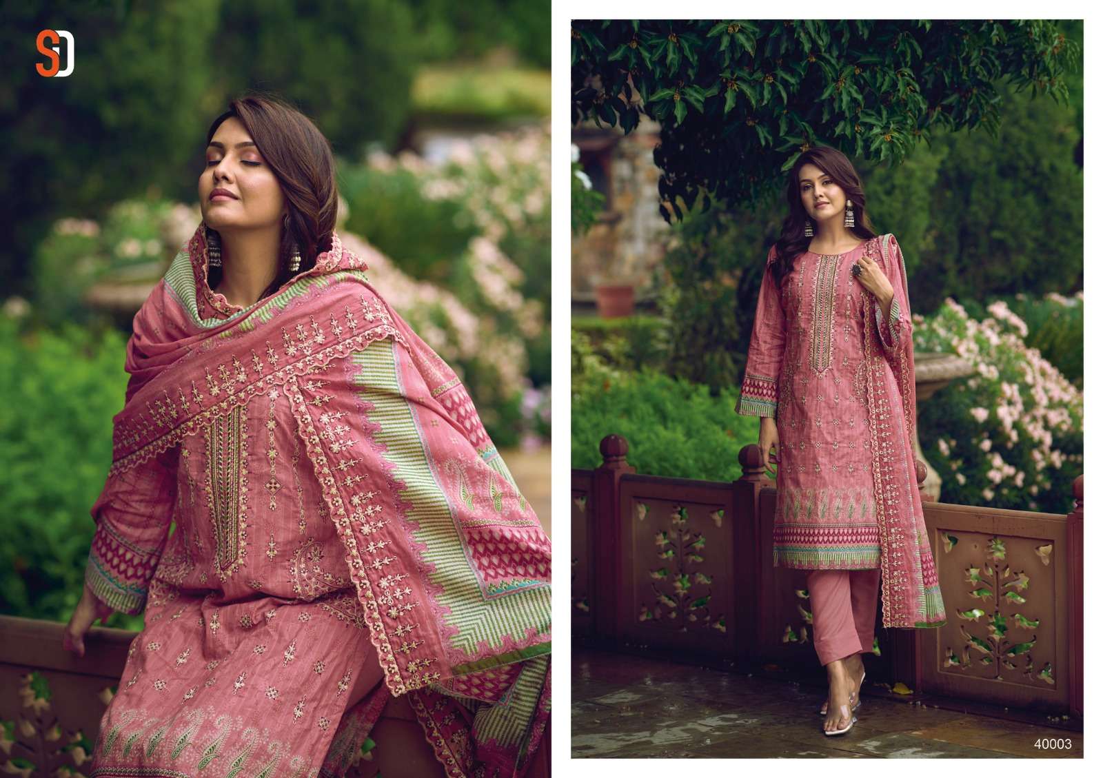 SHARADDHA DESIGNER BIN SAEED LAWN COLLECTION VOL 4