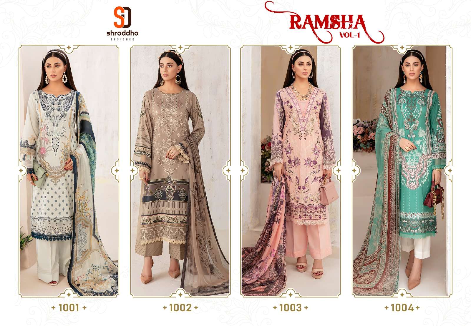 SHARADDHA DESIGNER RAMSHA VOL 1