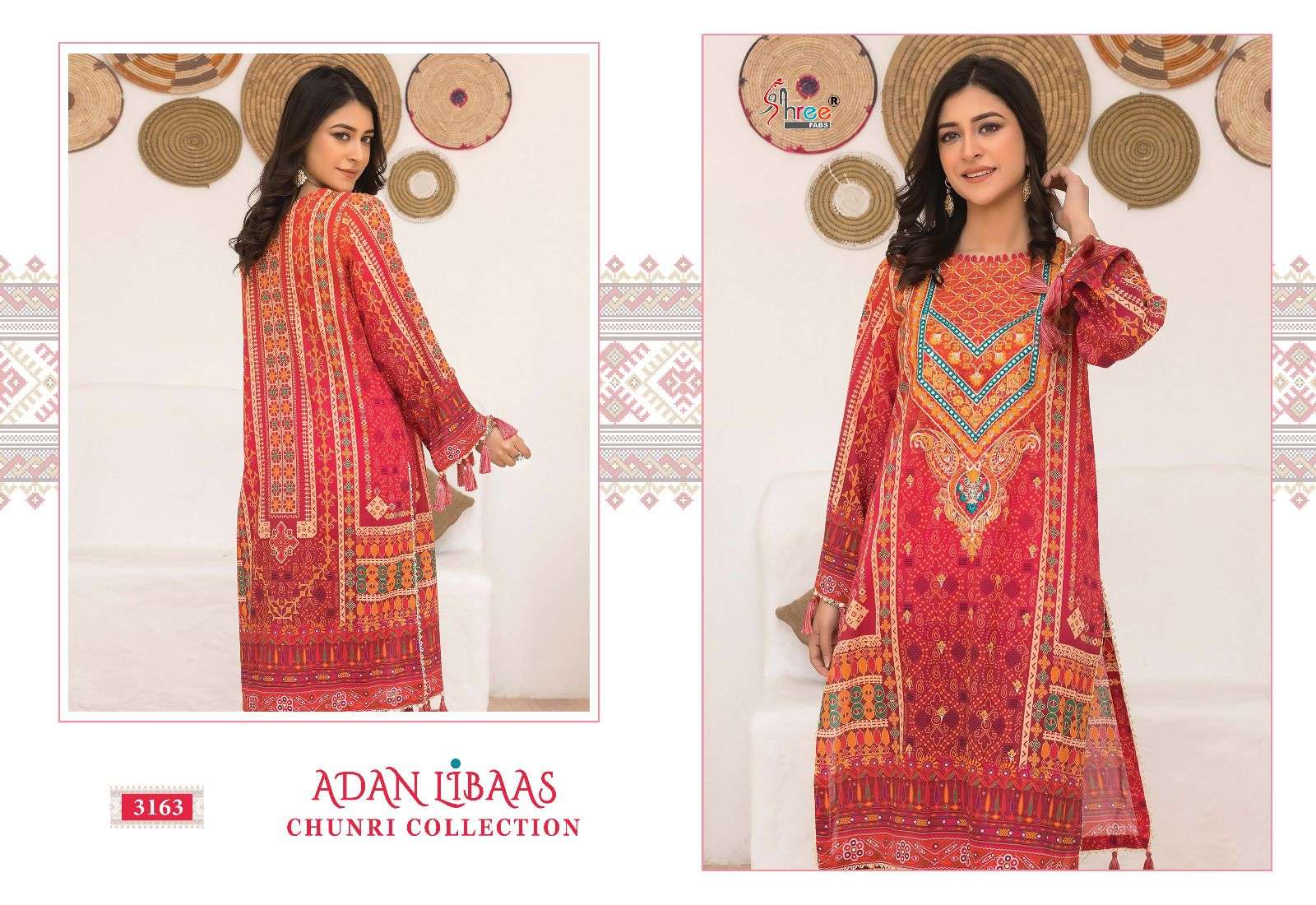 SHREE FABS ADAN LIBAS CHUNRI COLLECTION