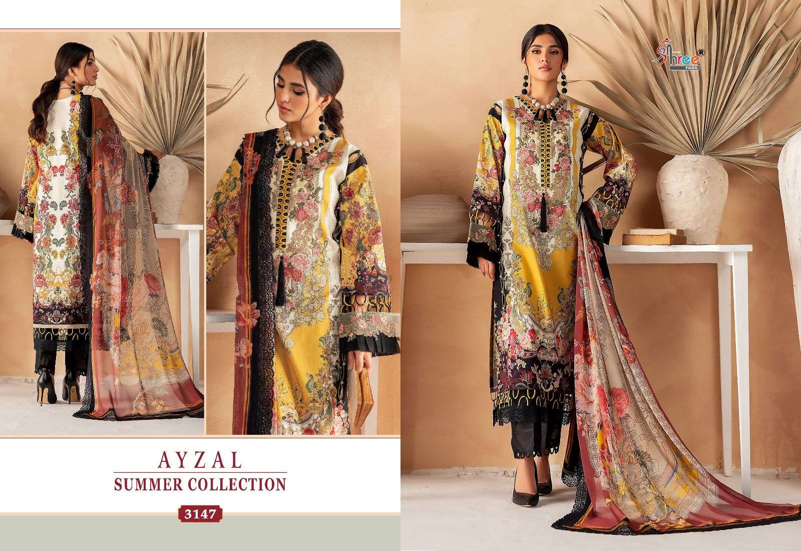 SHREE FABS AYZAL SUMMER COLLECTION