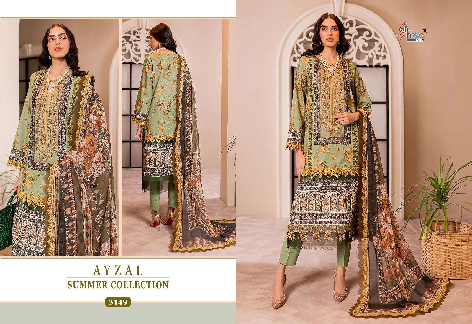 SHREE FABS AYZAL SUMMER COLLECTION