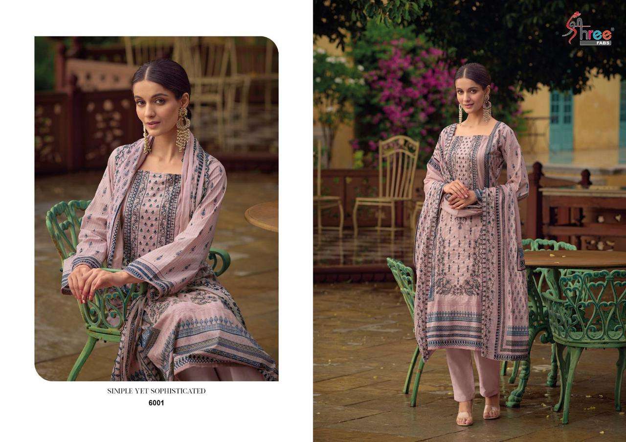 SHREE FABS BIN SAEED LAWN COLLECTION VOL 6 