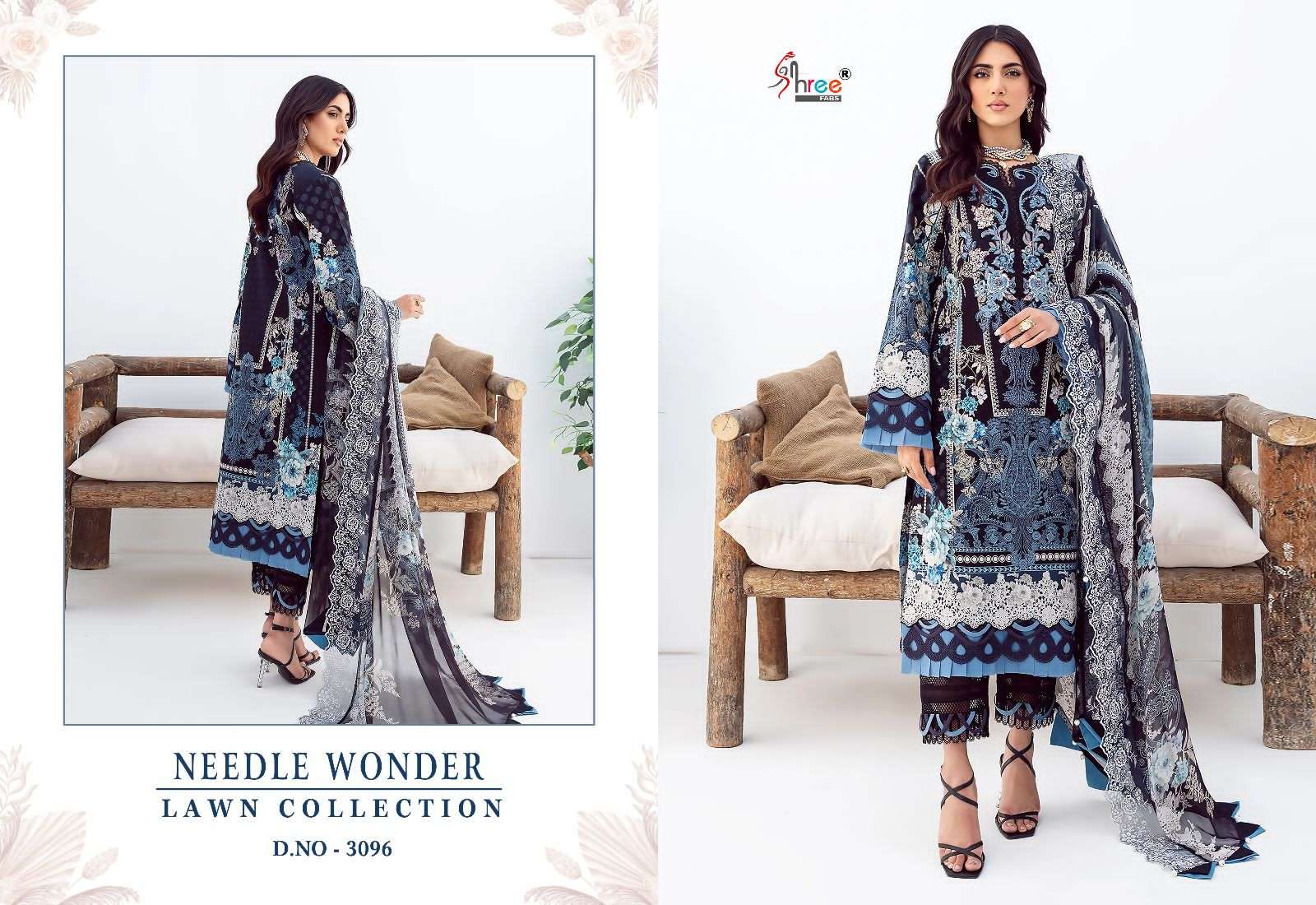 SHREE FABS NEEDLE WONDER LAWN COLLECTION