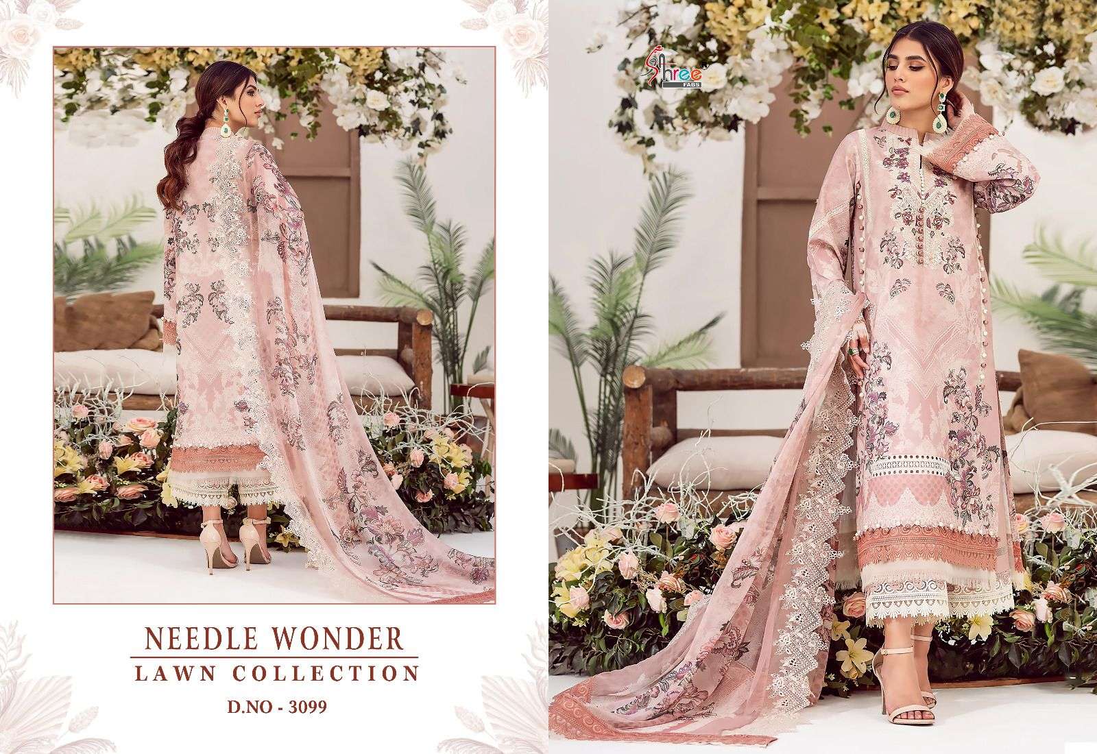 SHREE FABS NEEDLE WONDER LAWN COLLECTION