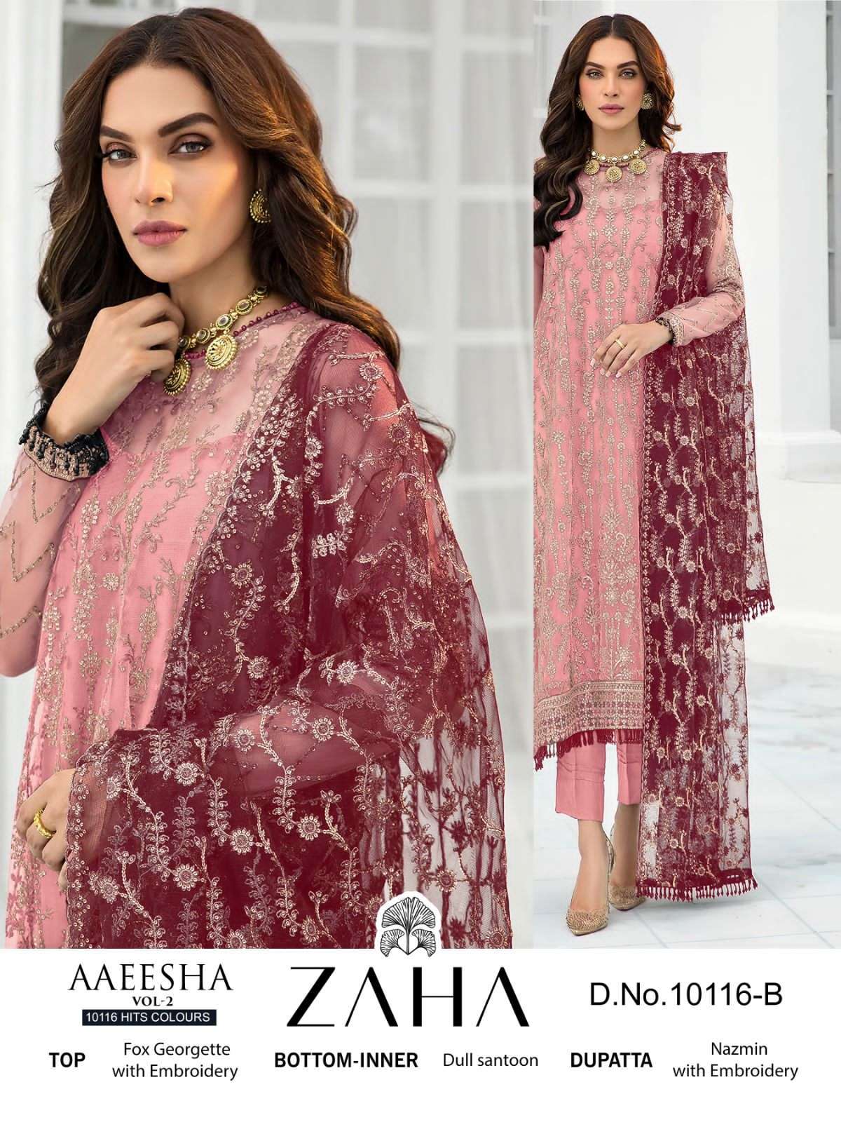 ZAHA AAEESHA VOL 2 HIT COLOURS