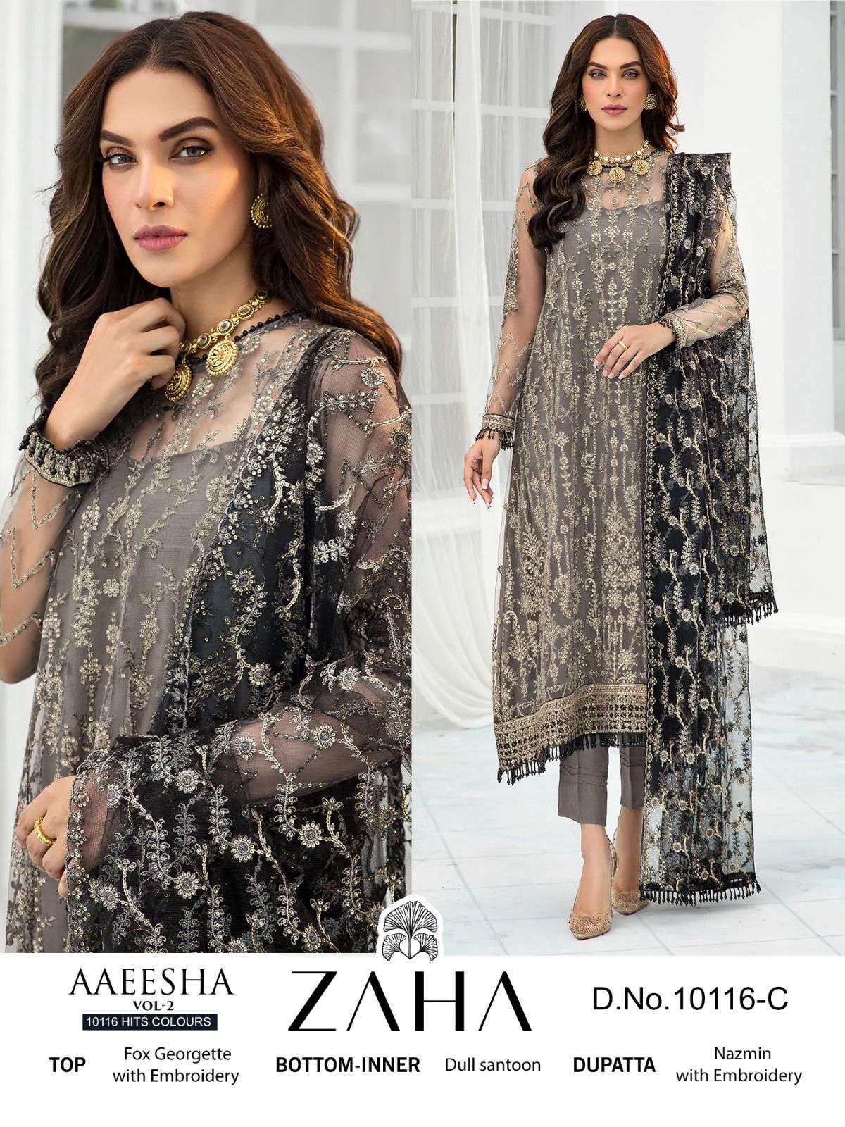 ZAHA AAEESHA VOL 2 HIT COLOURS