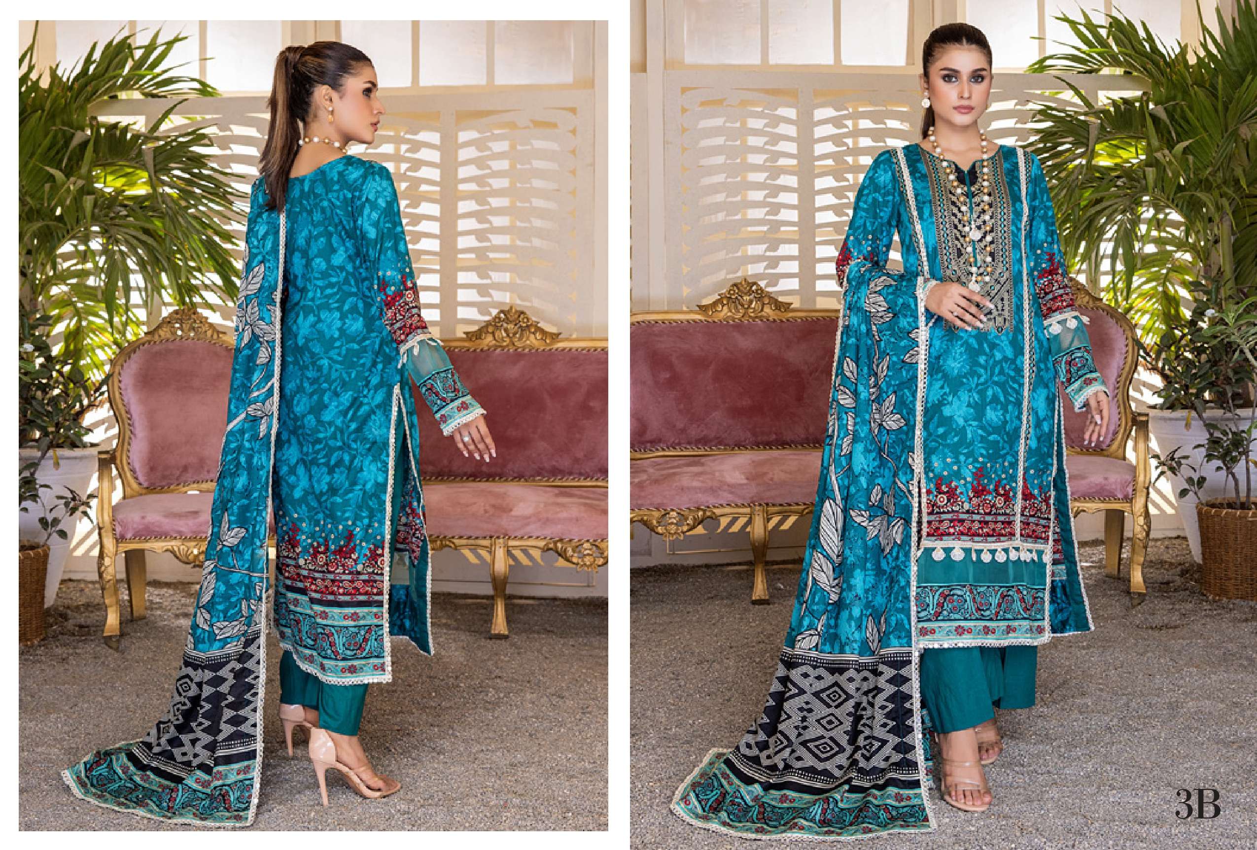 AL ZOHAIB TEXTILES ANUM LAWN COLLECTION 23