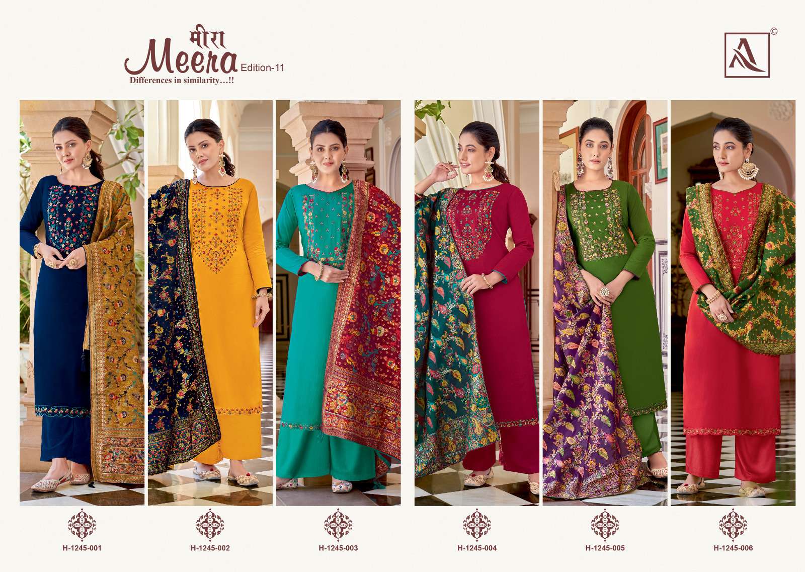 ALOK SUITS MEERA EDITION VOL 11