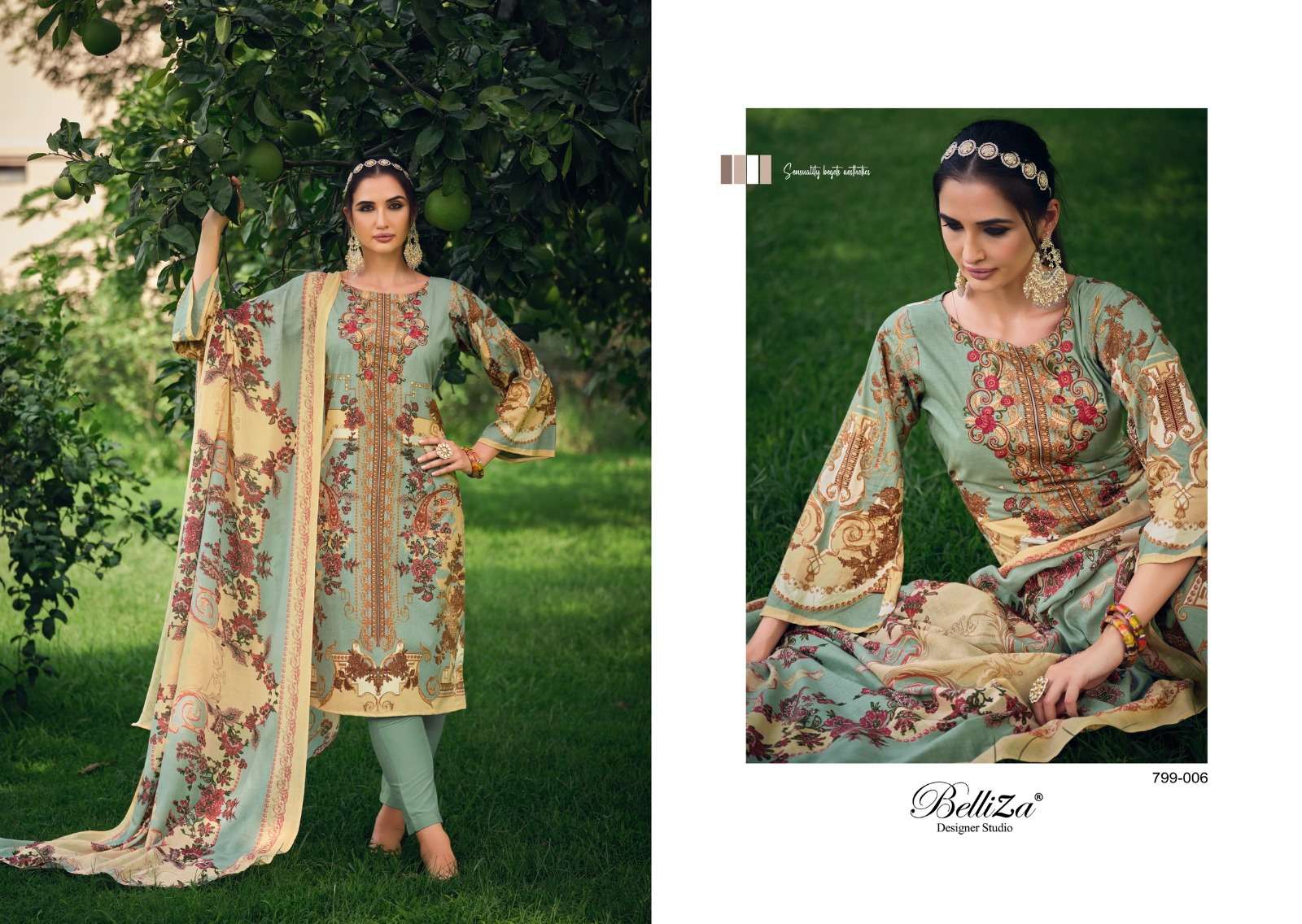 BELLIZA DESIGNER SUITS NAIRA VOL 11