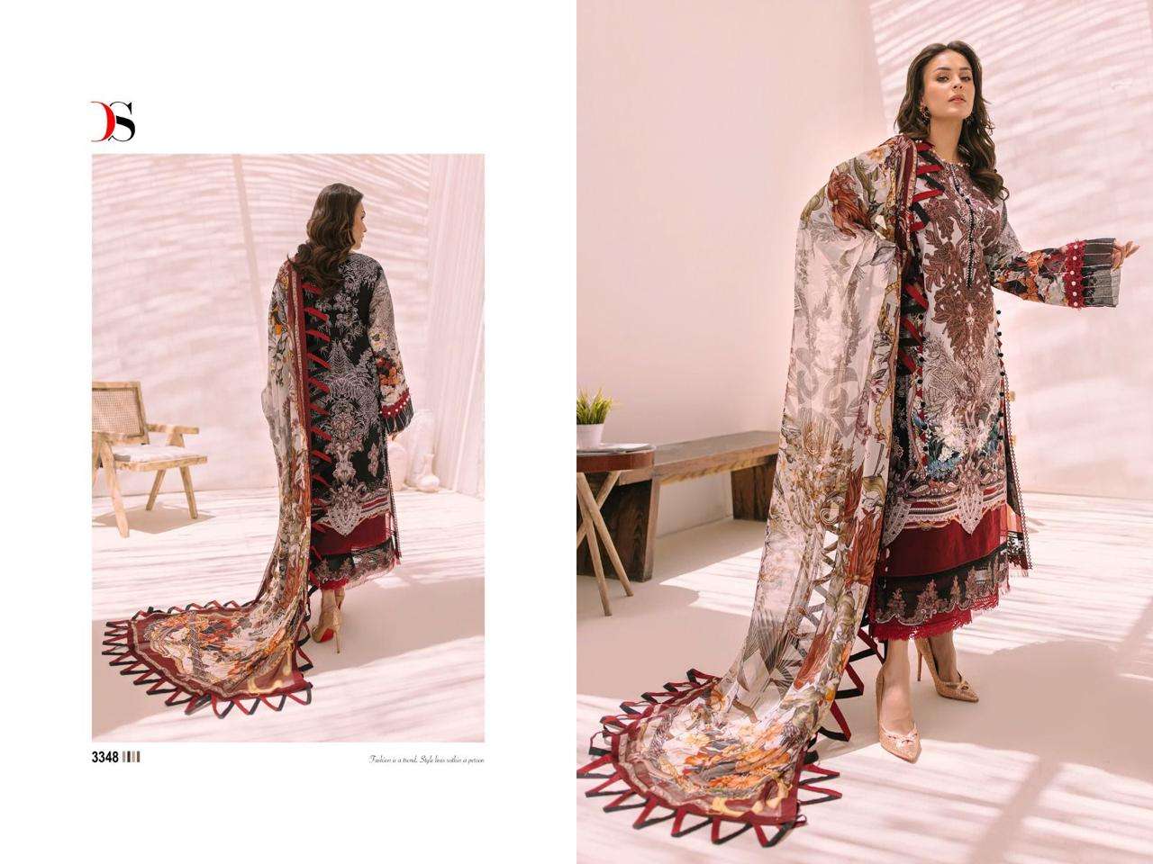 DEEPSY SUITS FIRDOUS BLISS LAWN 23