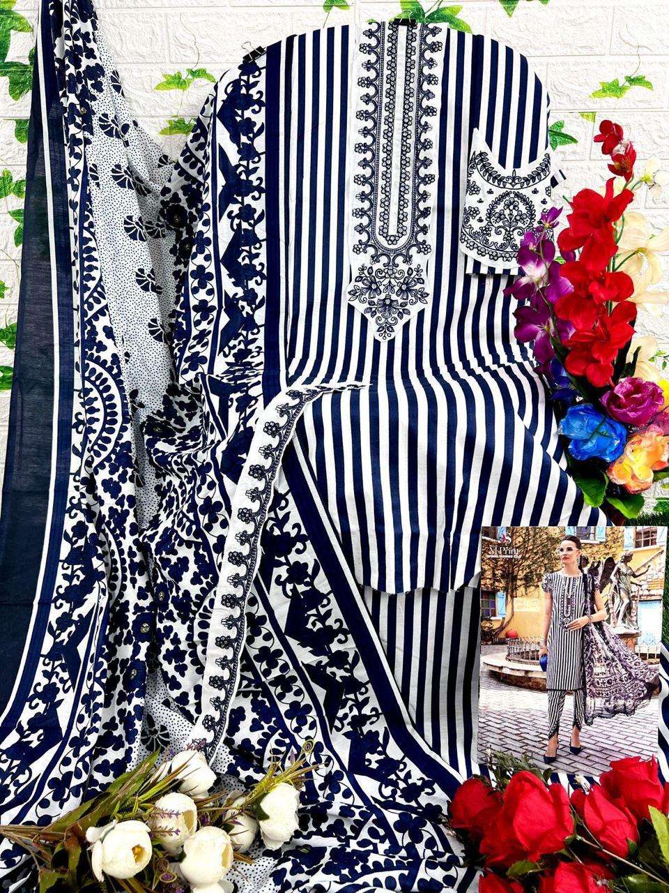 DEEPSY SUITS MARIA B M PRINTS SPRING SUMMER 23 VOL 3 D NO 3335 & 3338