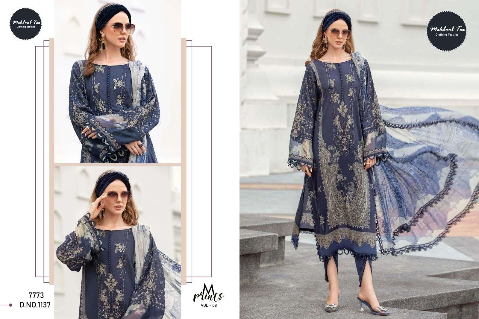 MEHBOOB TEX M PRINT SPRING SUMMER 2 VOL 8 