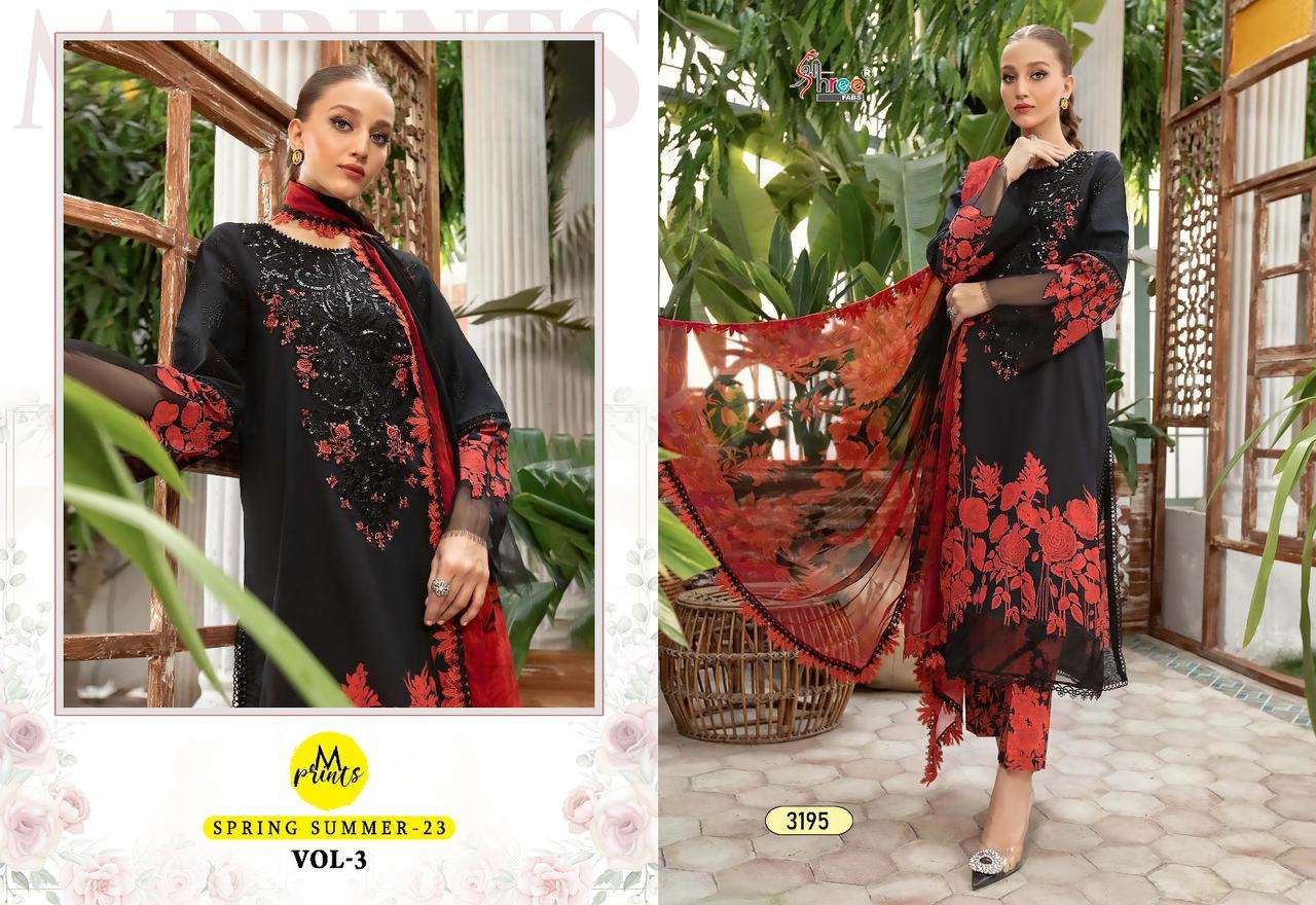 SHREE FABS M PRINT SPRING SUMMER 23 VOL 3