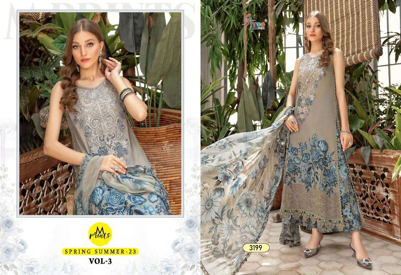 SHREE FABS M PRINT SPRING SUMMER 23 VOL 3