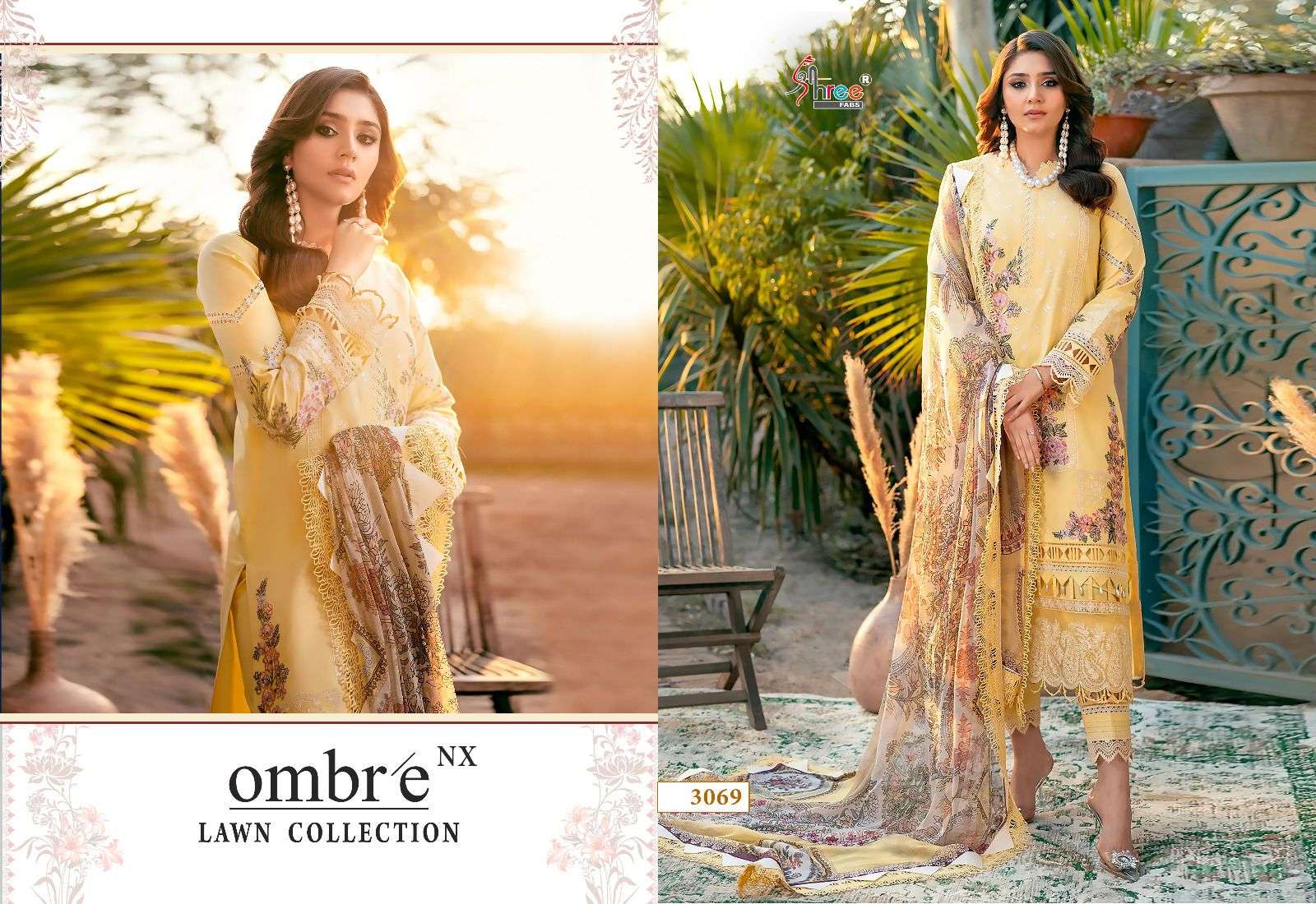 SHREE FABS OMBRE LAWN COLLECTION NX
