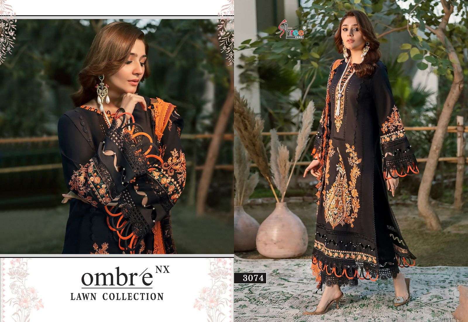 SHREE FABS OMBRE LAWN COLLECTION NX