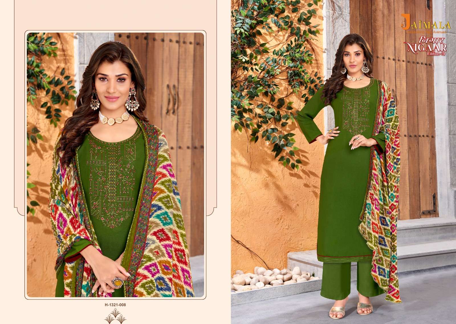 ALOK SUITS JAIMALA NIGAAR VOL 19