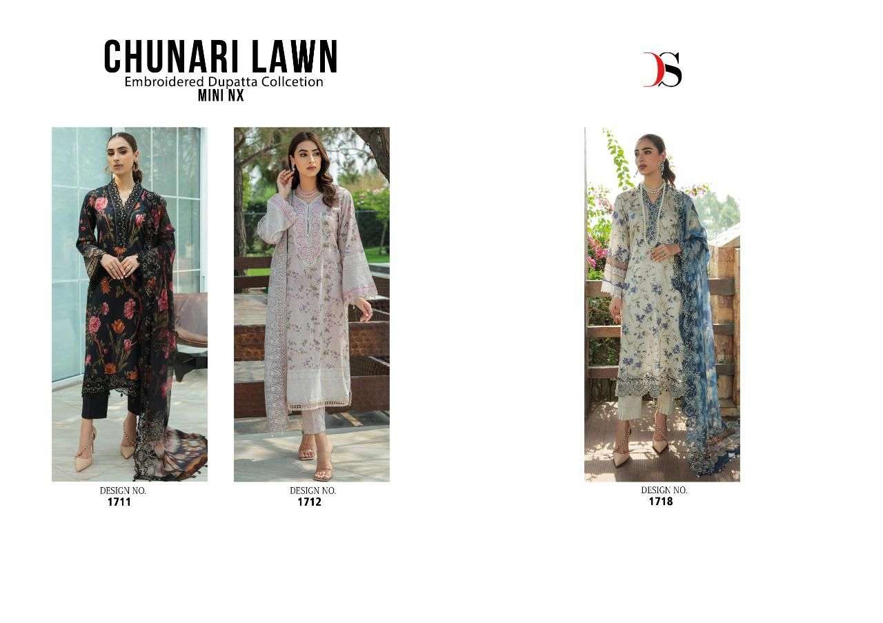 DEEPSY SUITS CHUNARI LAWN MINI NX 