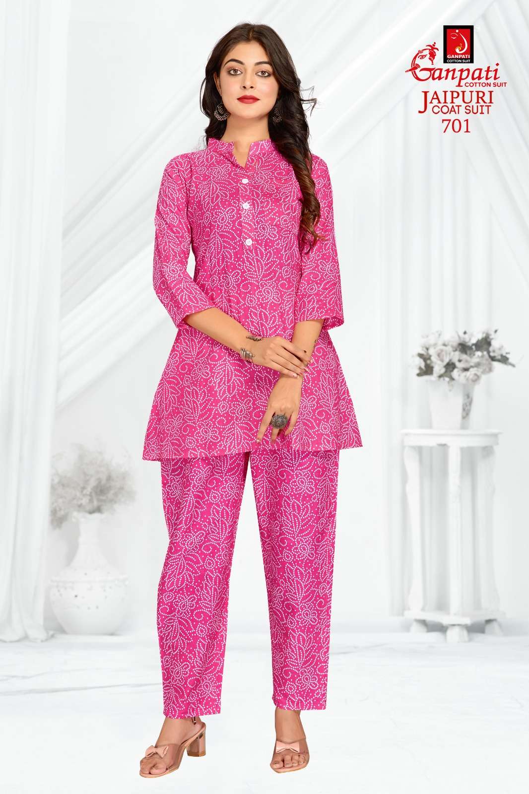 GANPATI JAIPURI COAT SUIT VOL 3 