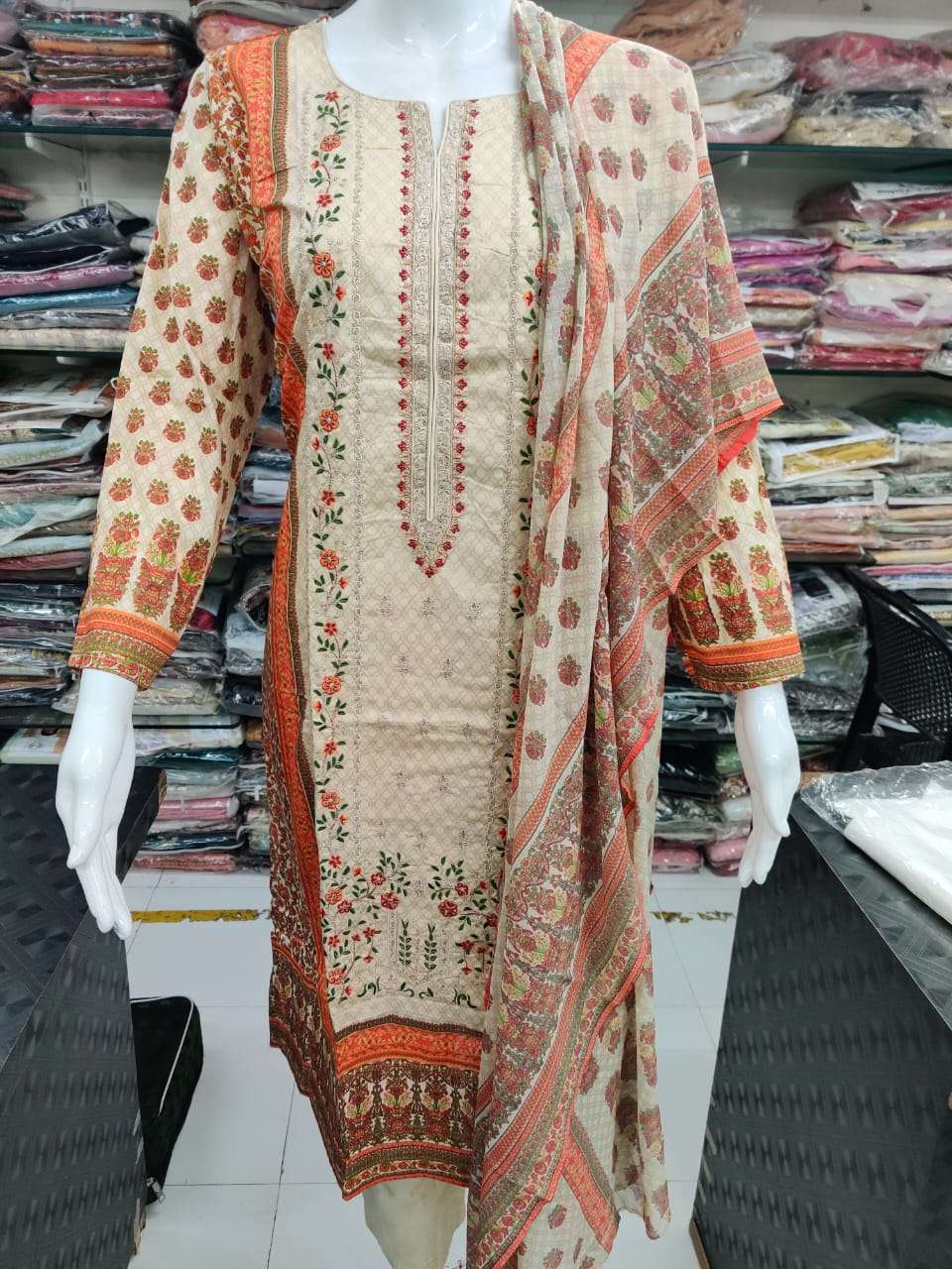 SHARADDHA DESIGNER MAHGUL CHEVRON VOL 1