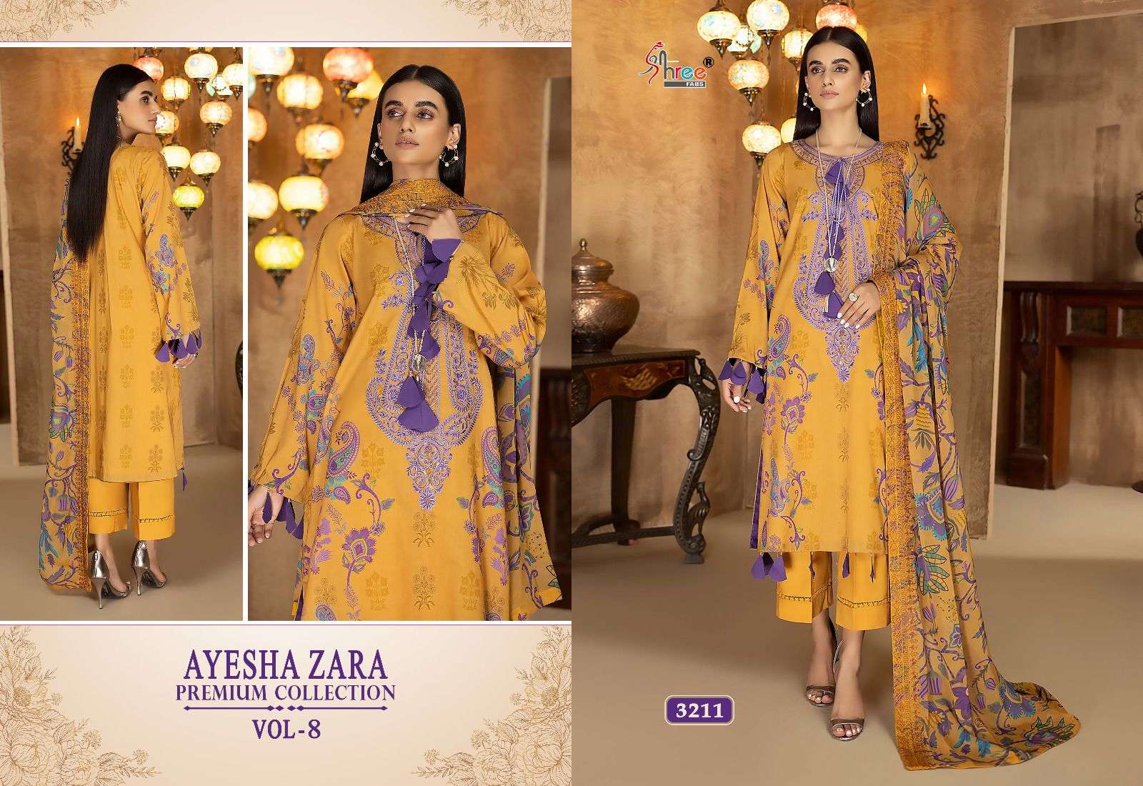 SHREE FAB AYESHA ZARA PREMIUM COLLECTION VOL 8 