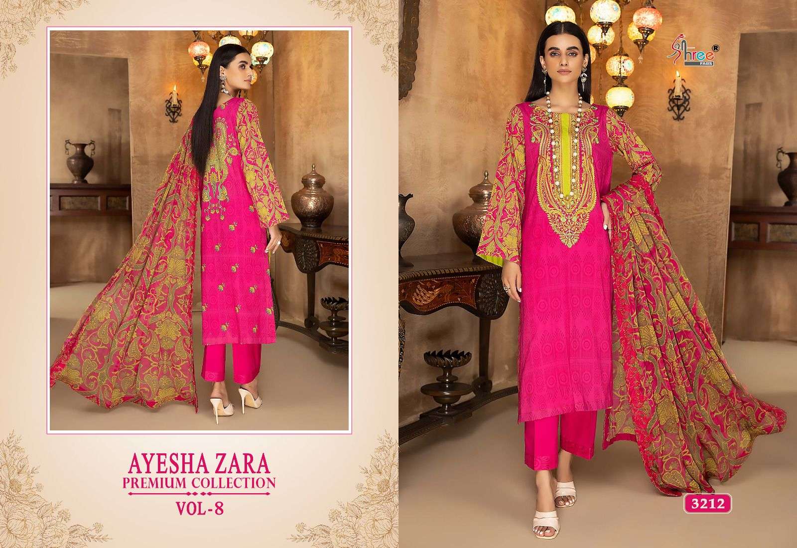 SHREE FAB AYESHA ZARA PREMIUM COLLECTION VOL 8 