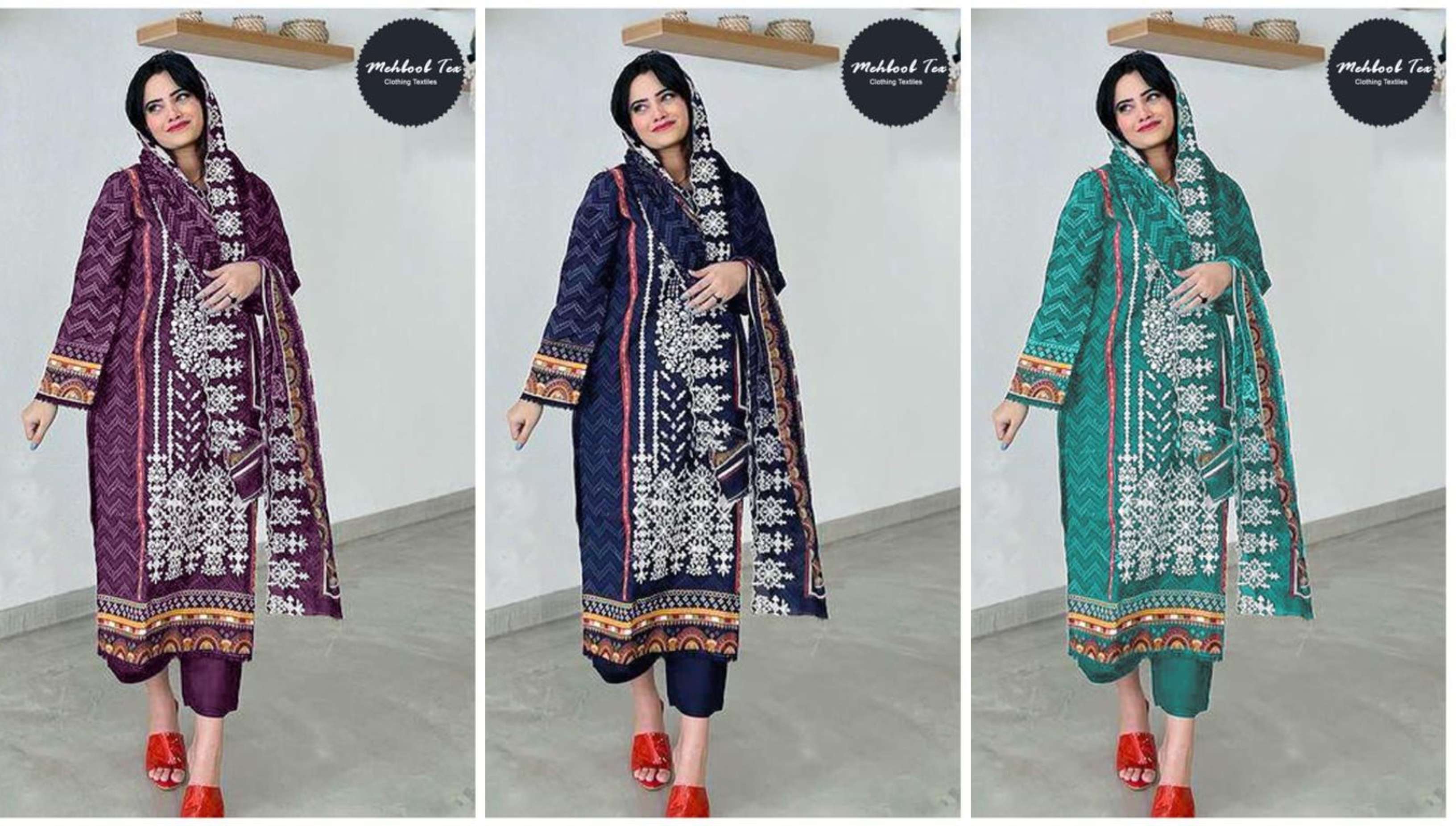 MEHBOOB TEX SHENAZ LUXURY LAWN COLLECTION