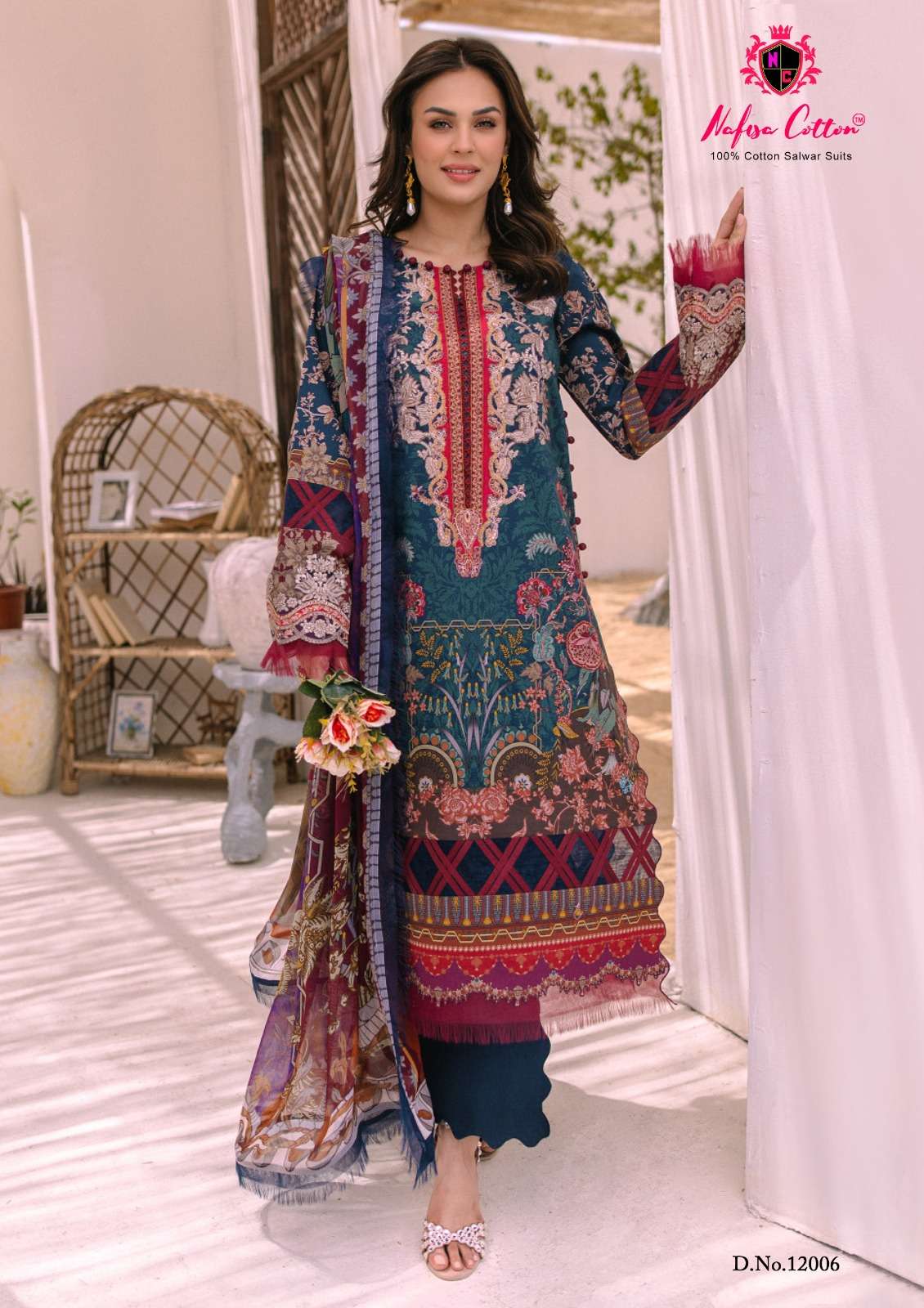 NAFISA COTTON SAHIL DESIGNER COTTON COLLECTION VOL 12