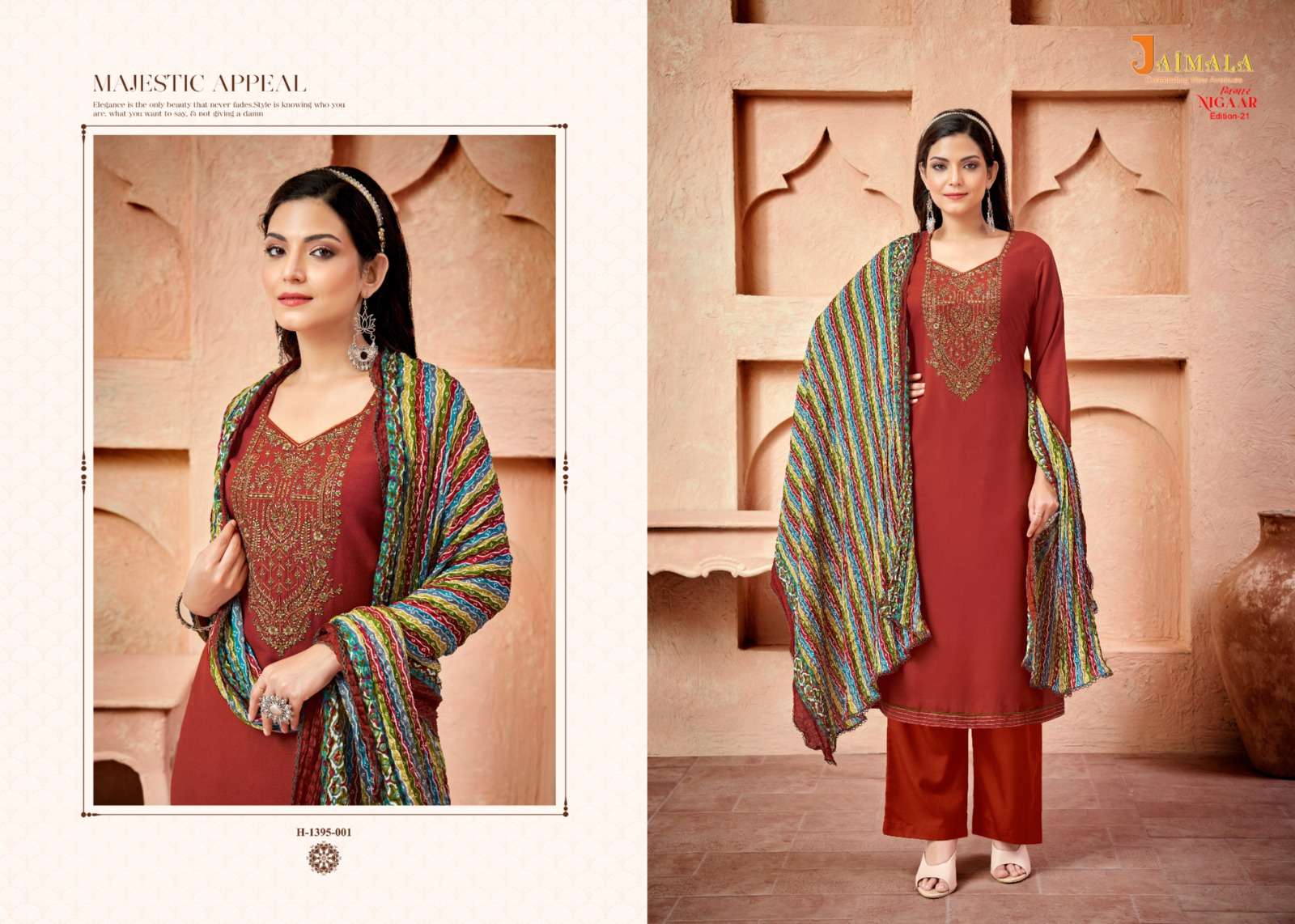 ALOK SUITS JAIMALA NIGAAR VOL 21