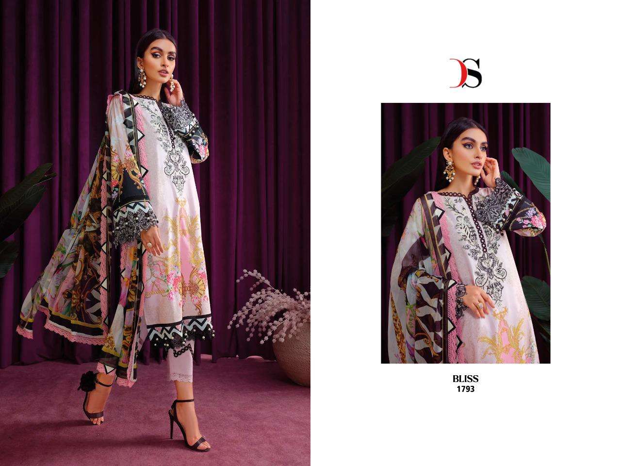 DEEPSY SUITS BLISS 22 VOL 4 PASHMINA COLLECTION 